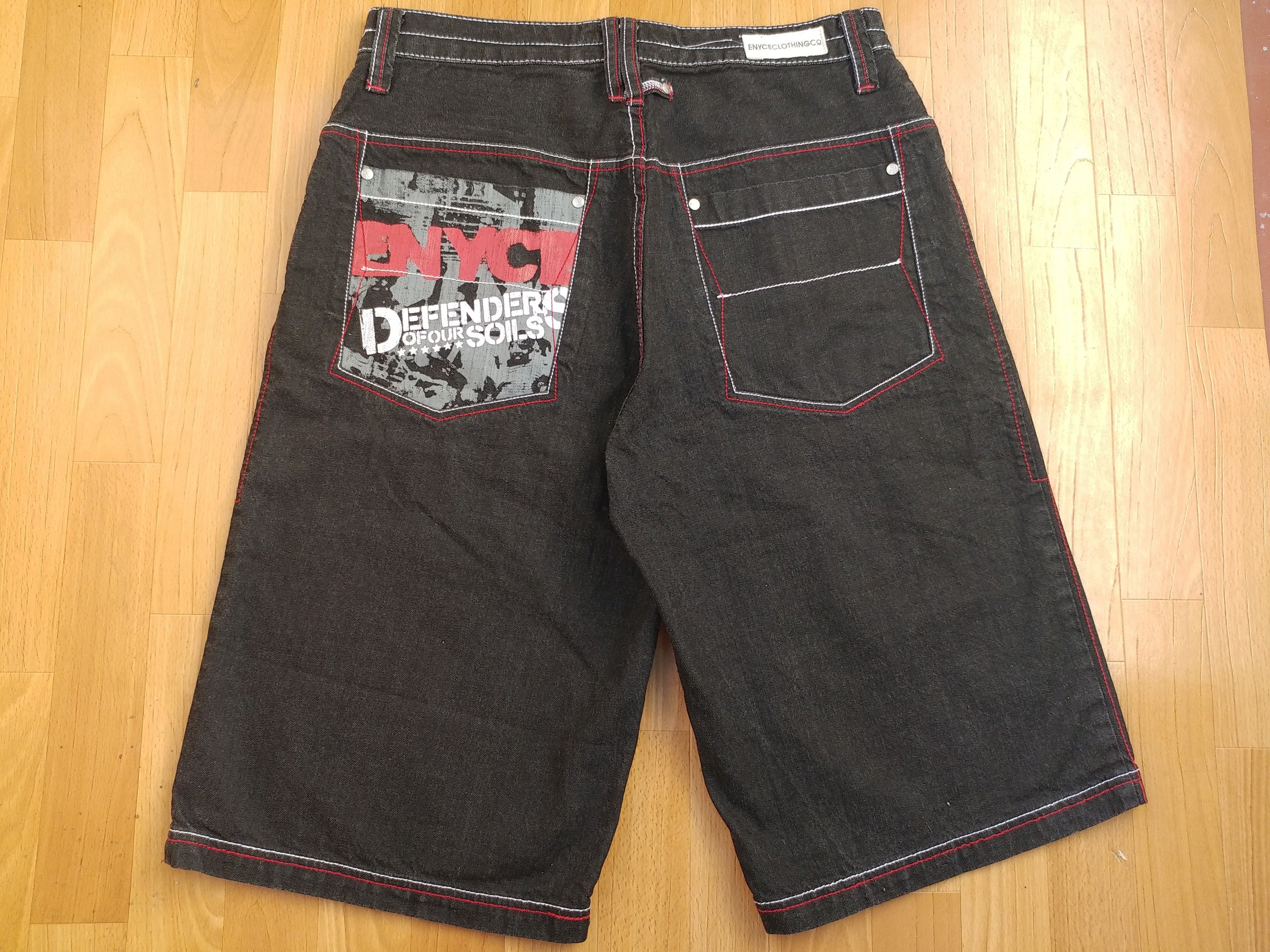 Enyce Enyce jeans shorts, vintage baggy denim, 90s hip-hop 34 Size US 34 / EU 50 - 1 Thumbnail