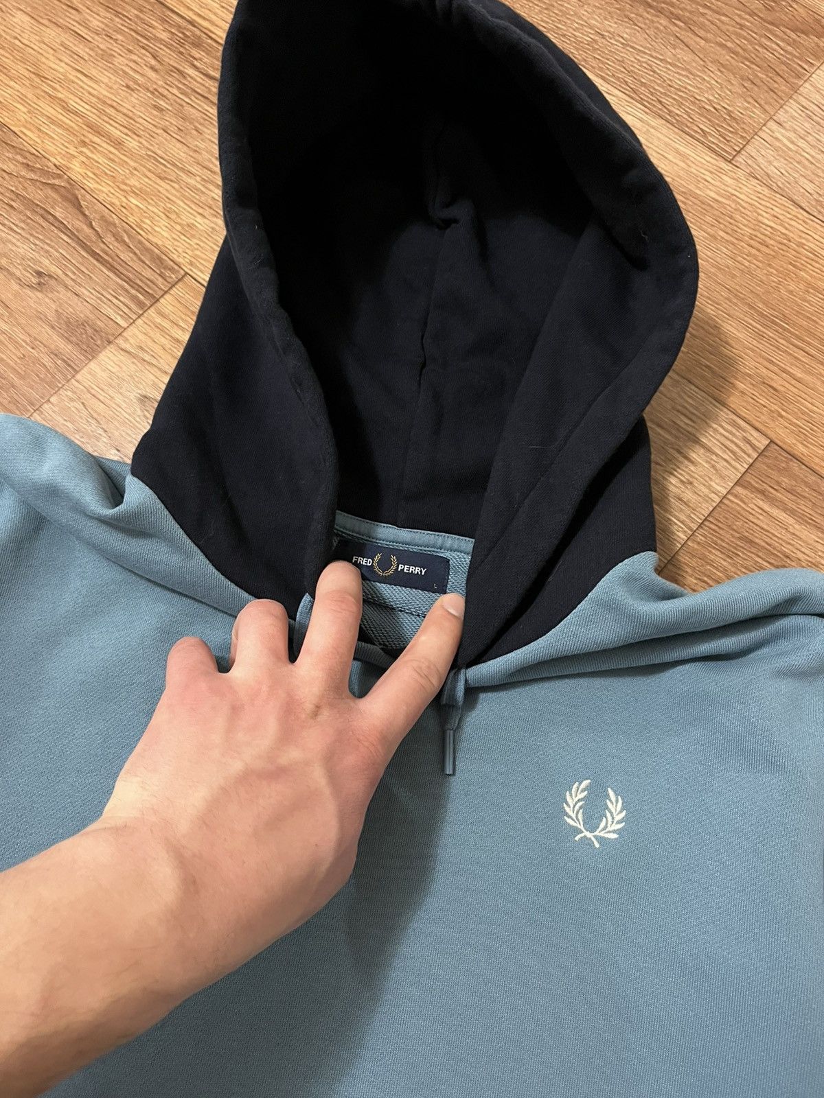 Fred Perry Fred Perry Classic Embroidered Logo Casual Hoodie Size US L / EU 52-54 / 3 - 4 Thumbnail