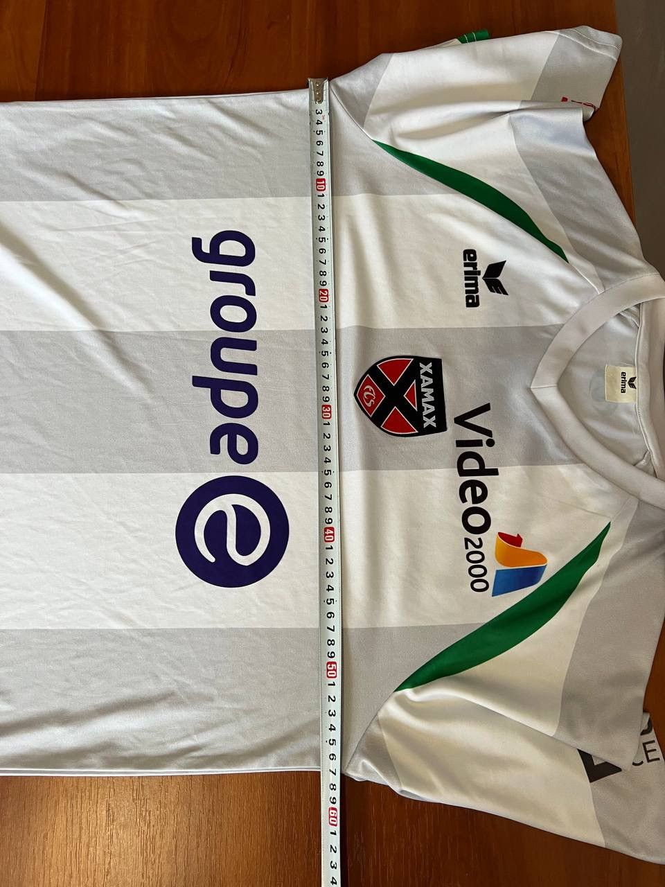 Erima 2015/16 NEUCHATEL XAMAX AWAY SOCCER JERSEY FOOTBALL SHIRT L Size US L / EU 52-54 / 3 - 15 Thumbnail
