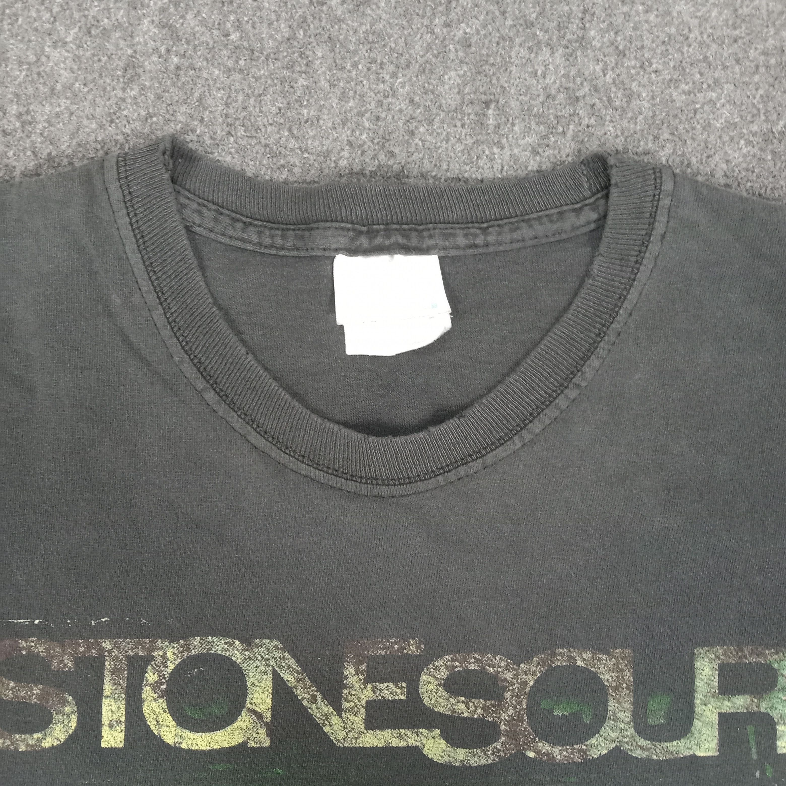 Band Tees × Vintage Stone Sour American Rock Band Tshirt Size US M / EU 48-50 / 2 - 3 Thumbnail