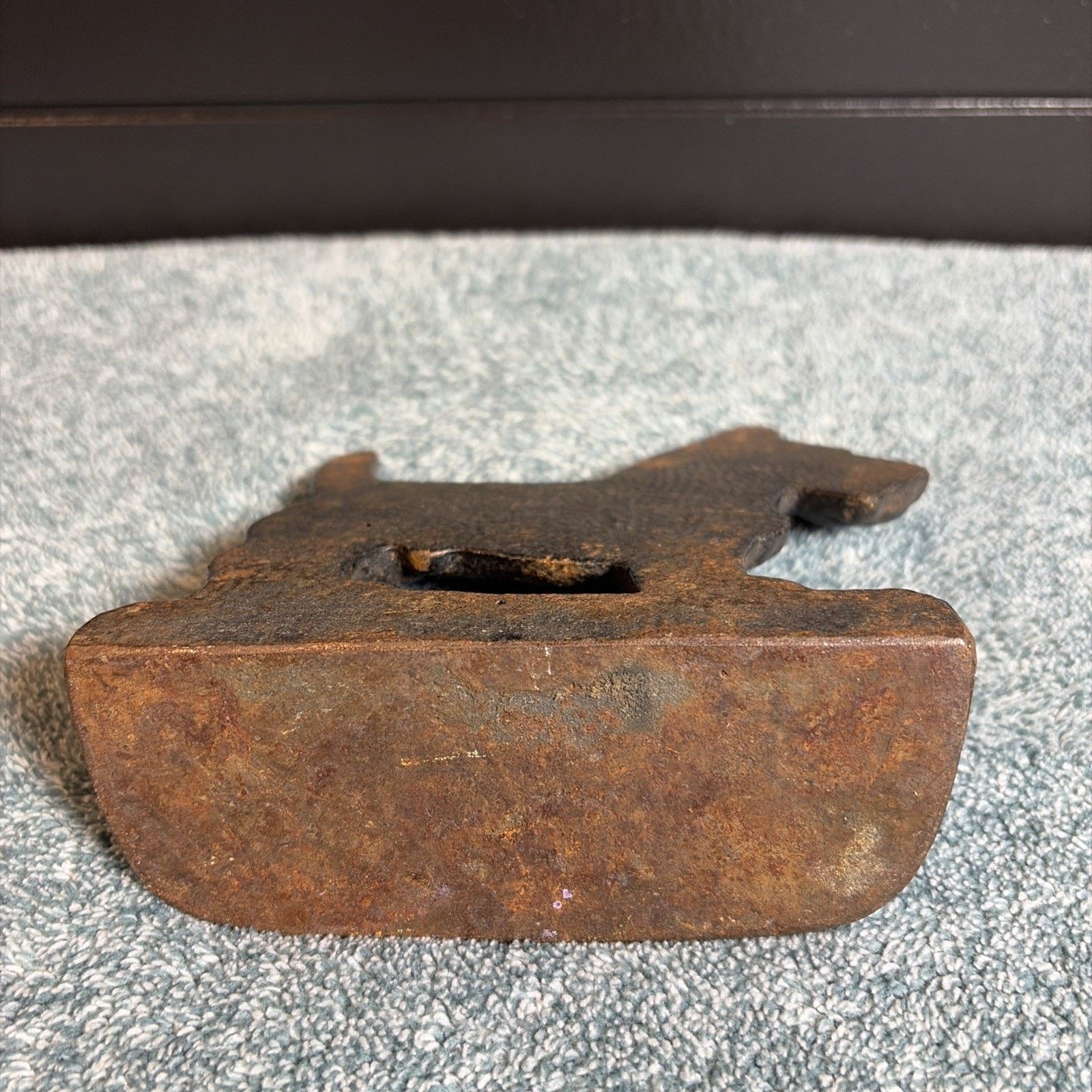 Vintage Vtg Scottie Dog 1 Bookend Door Stop Cast Iron Decor Dog Size ONE SIZE - 7 Thumbnail