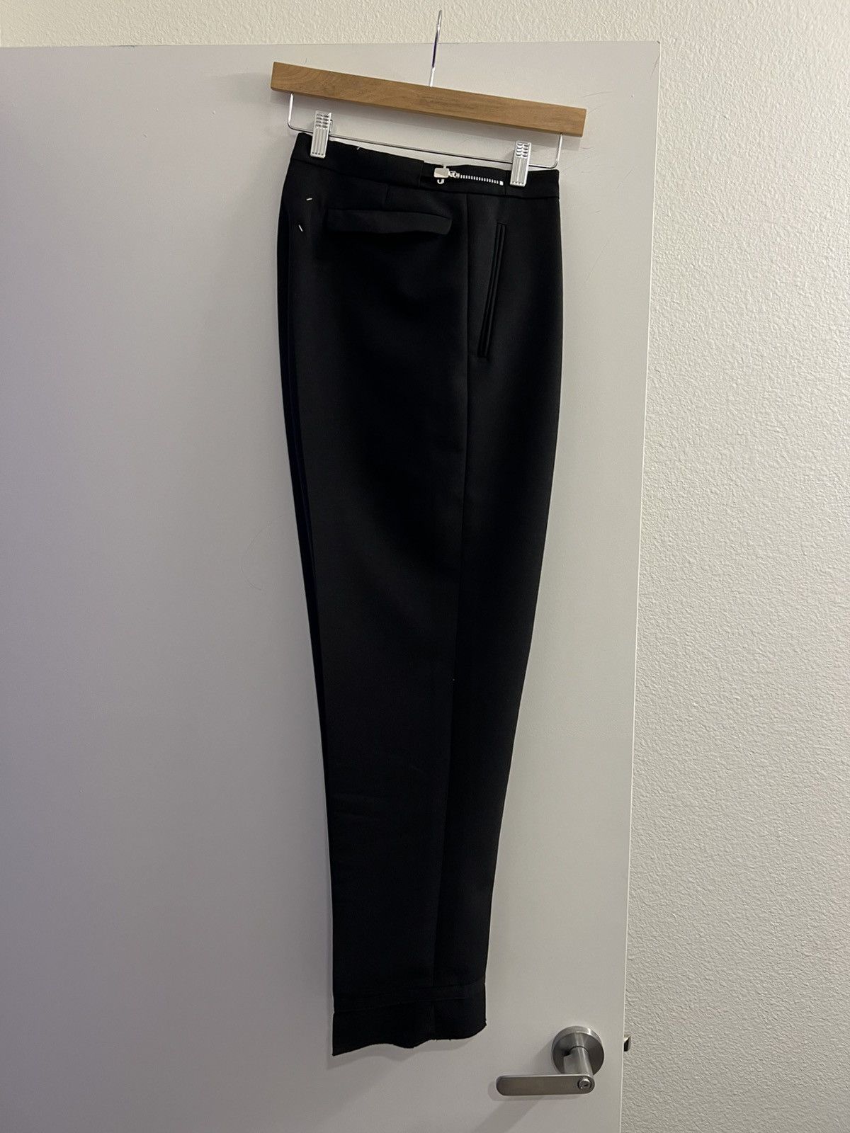 Maison Margiela Cropped Mohair Pants
