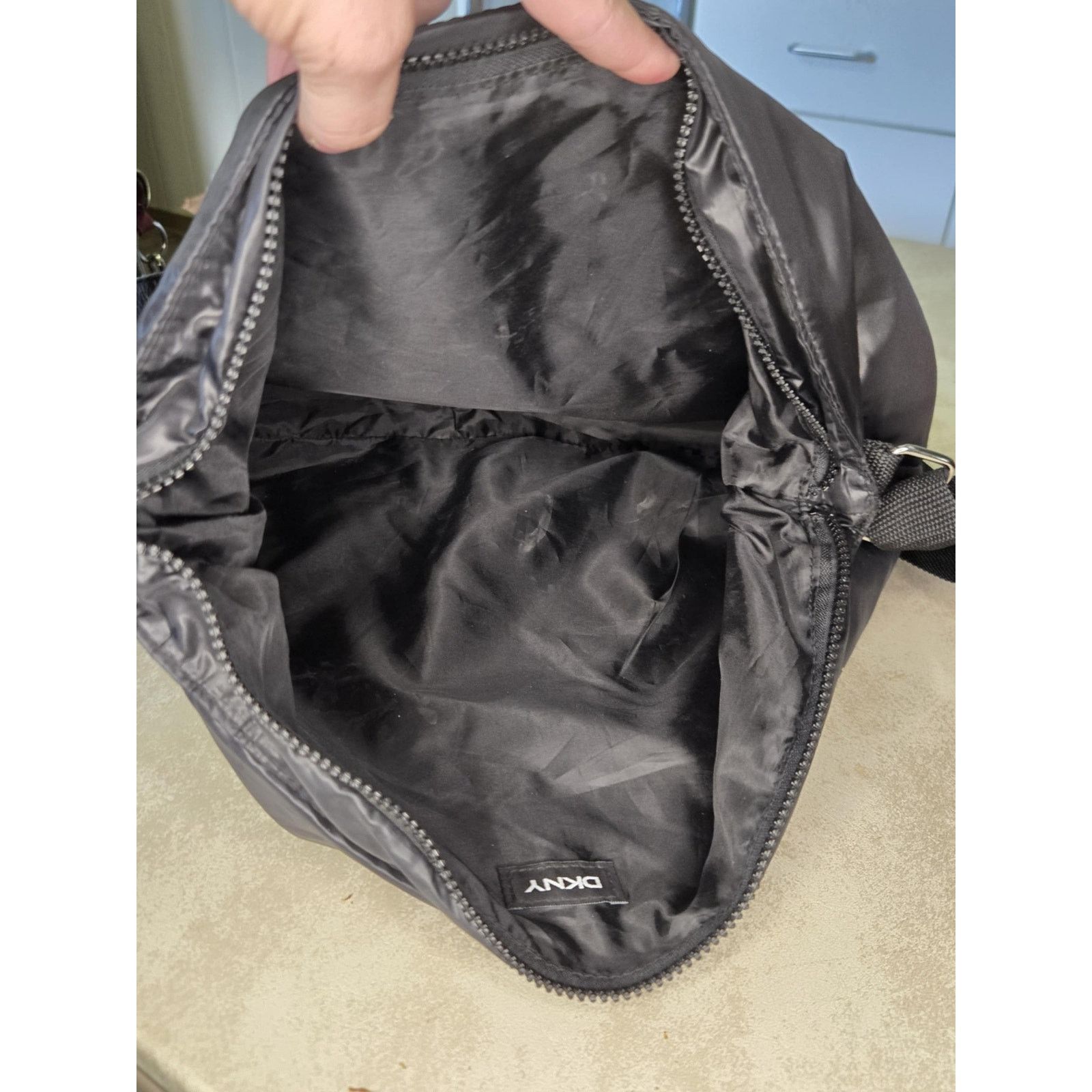 DKNY DKNY black nylon bag with heart on front Size ONE SIZE - 3 Thumbnail