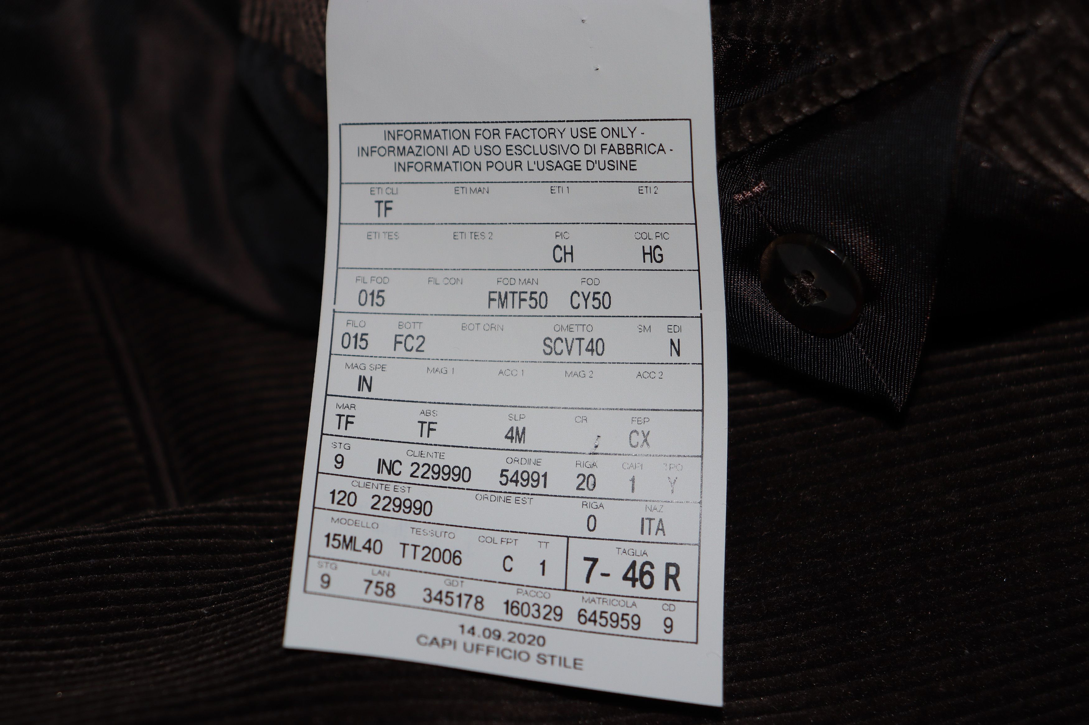 Tom Ford o1rshd1 Blazer Jacket in Brown Size US S / EU 44-46 / 1 - 11 Thumbnail