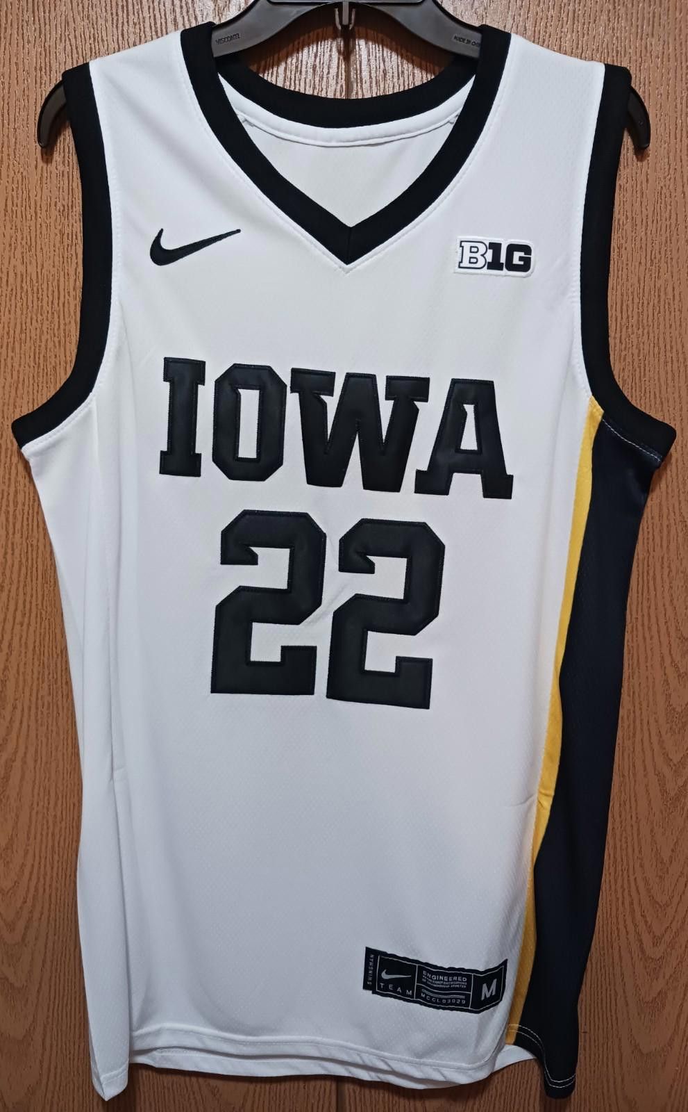 Nike Caitlin Clark (Nike)-(Iowa)-(Hawkeyes)-(White)-(Jersey)-$65 Size US M / EU 48-50 / 2 - 1 Thumbnail