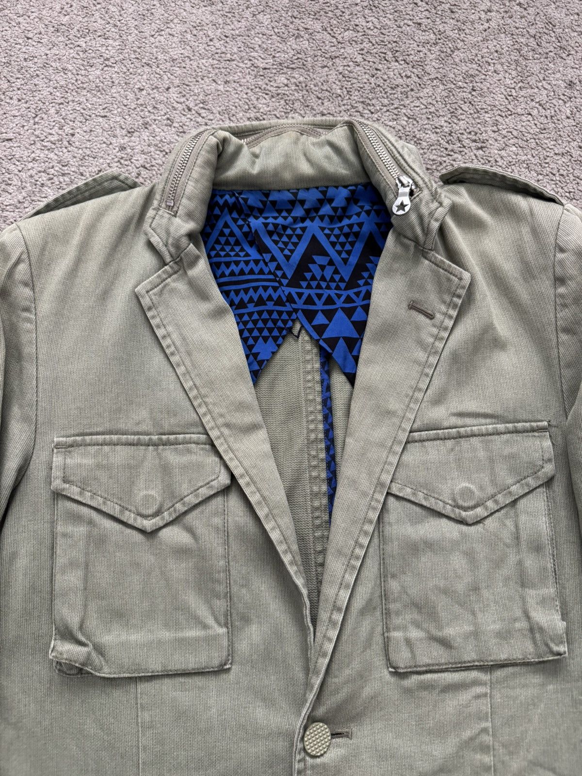 PHENOMENON SS11 Phenomenon Two-Button M-65 Military Cargo Jacket Size US M / EU 48-50 / 2 - 2 Thumbnail