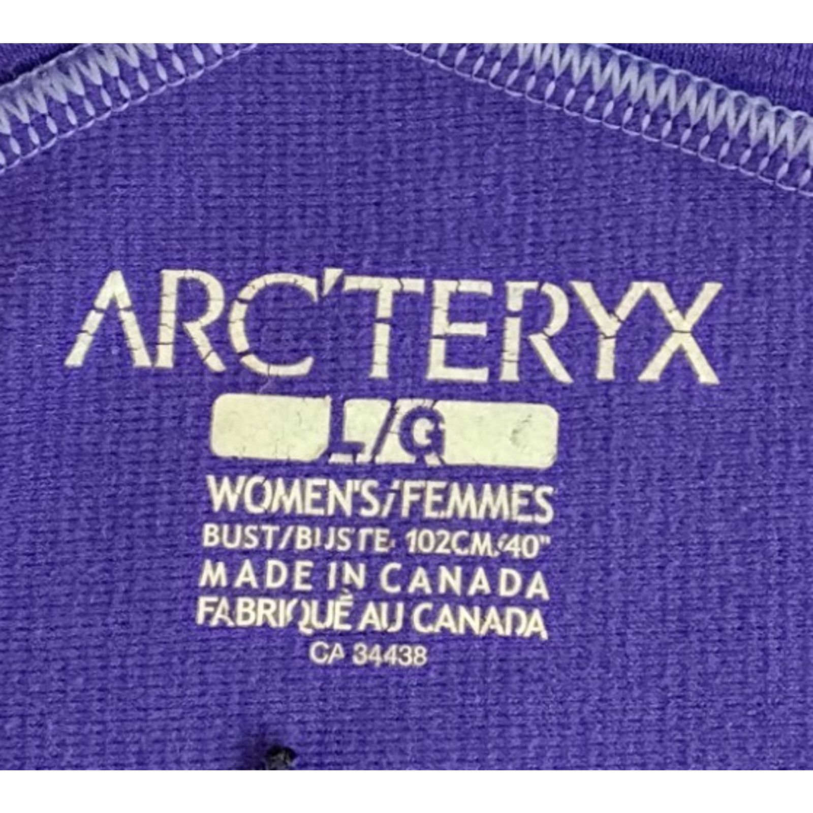Arc'teryx Arc'teryx Solita Jacket Women's L Purple Midlayer Full Zip Size L / US 10 / IT 46 - 8 Thumbnail