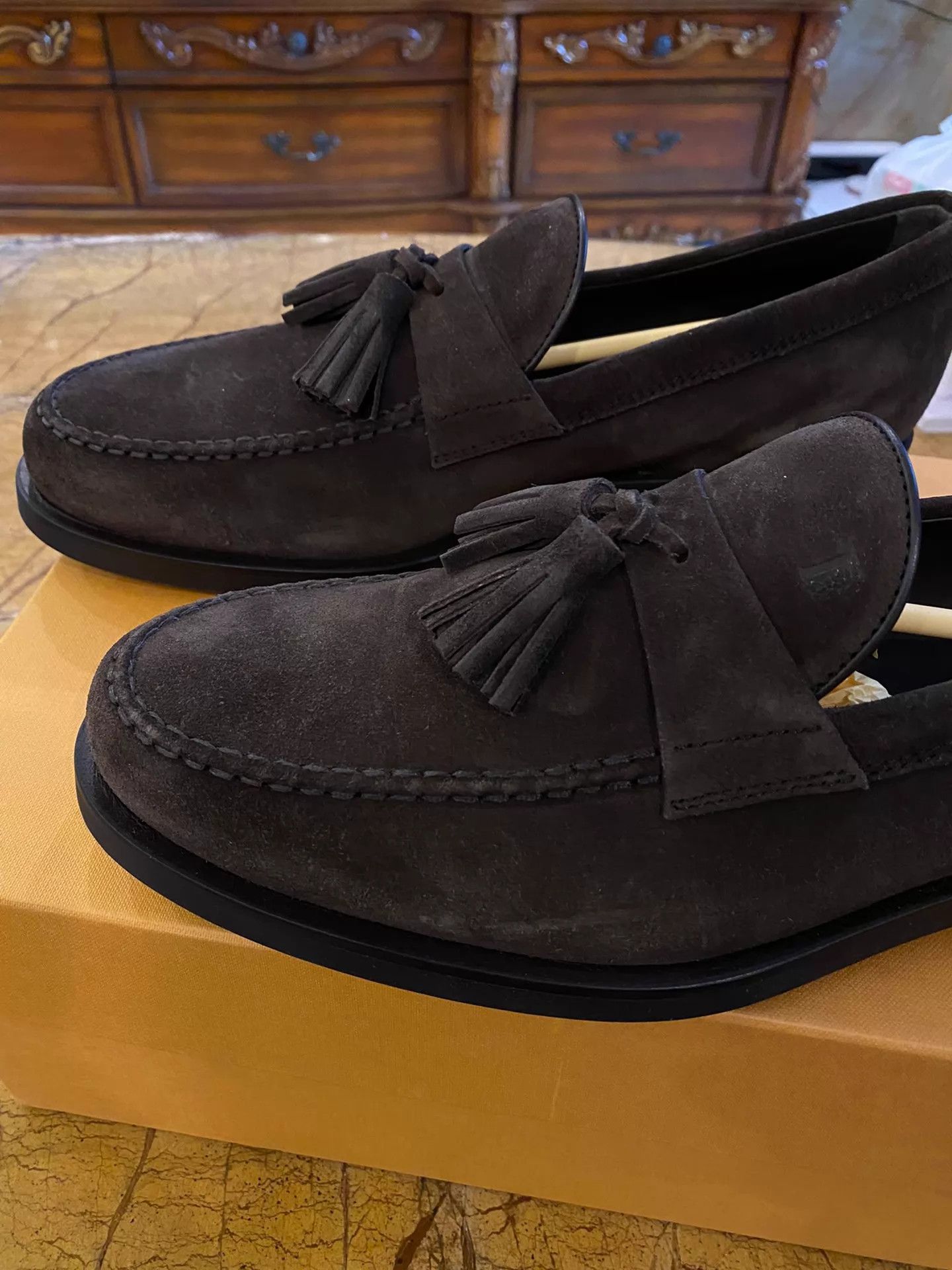 Tod's TOD'S Tassel Pebble Loafers, Auth Full Set 6 & 6.5 Size US 6.5 / EU 39-40 - 4 Thumbnail