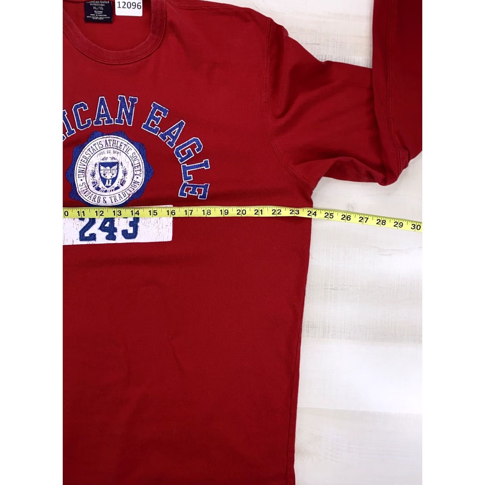 American Eagle Outfitters VINTAGE American Eagle Outfitters Embroidered Distressed Graphic Red Long Sleeve Shirt XL Men Graphic Print Crew Neck Fall Winter Spring Classic Y2K Size US XL / EU 56 / 4 - 5 Thumbnail