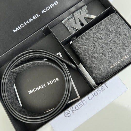 Mk discount belt wallet