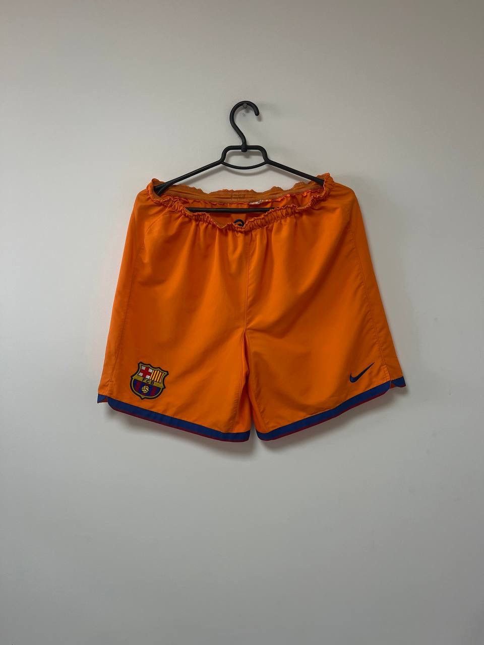 Nike Vintage Barcelona 2006/2007 Away Football Shorts Soccer L Size US 36 / EU 52 - 2 Thumbnail