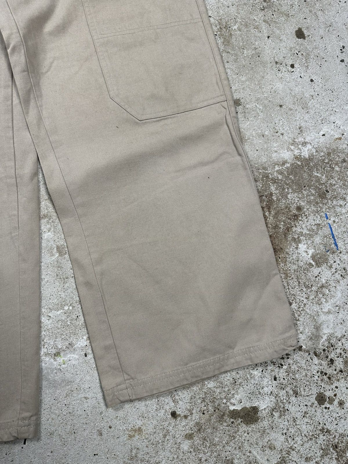 JNCO × Vintage Vintage Y2K Jnco Style Baggy Carpenter Beige Pants Size US 29 - 8 Thumbnail