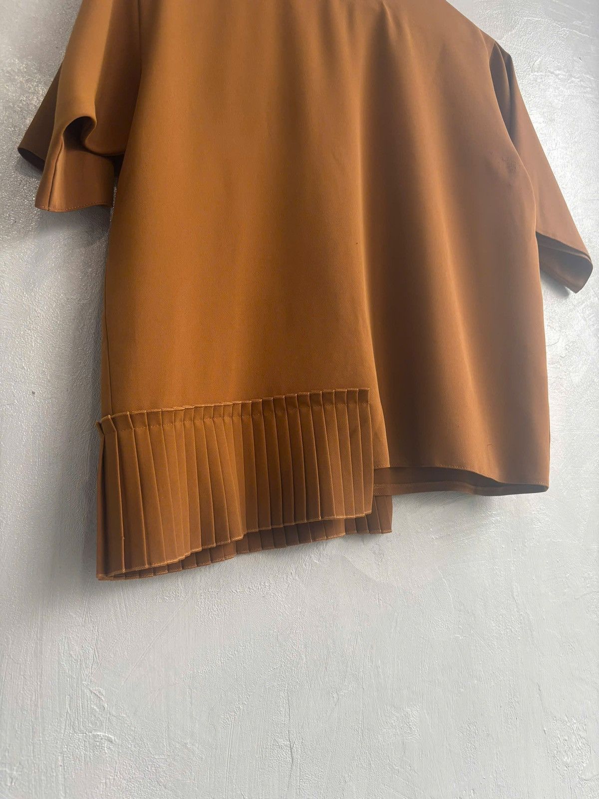 Maison Margiela MM6 Maison Margiela SS16 Asymmetric Pleated Hem Top Size US XS / EU 42 / 0 - 4 Thumbnail