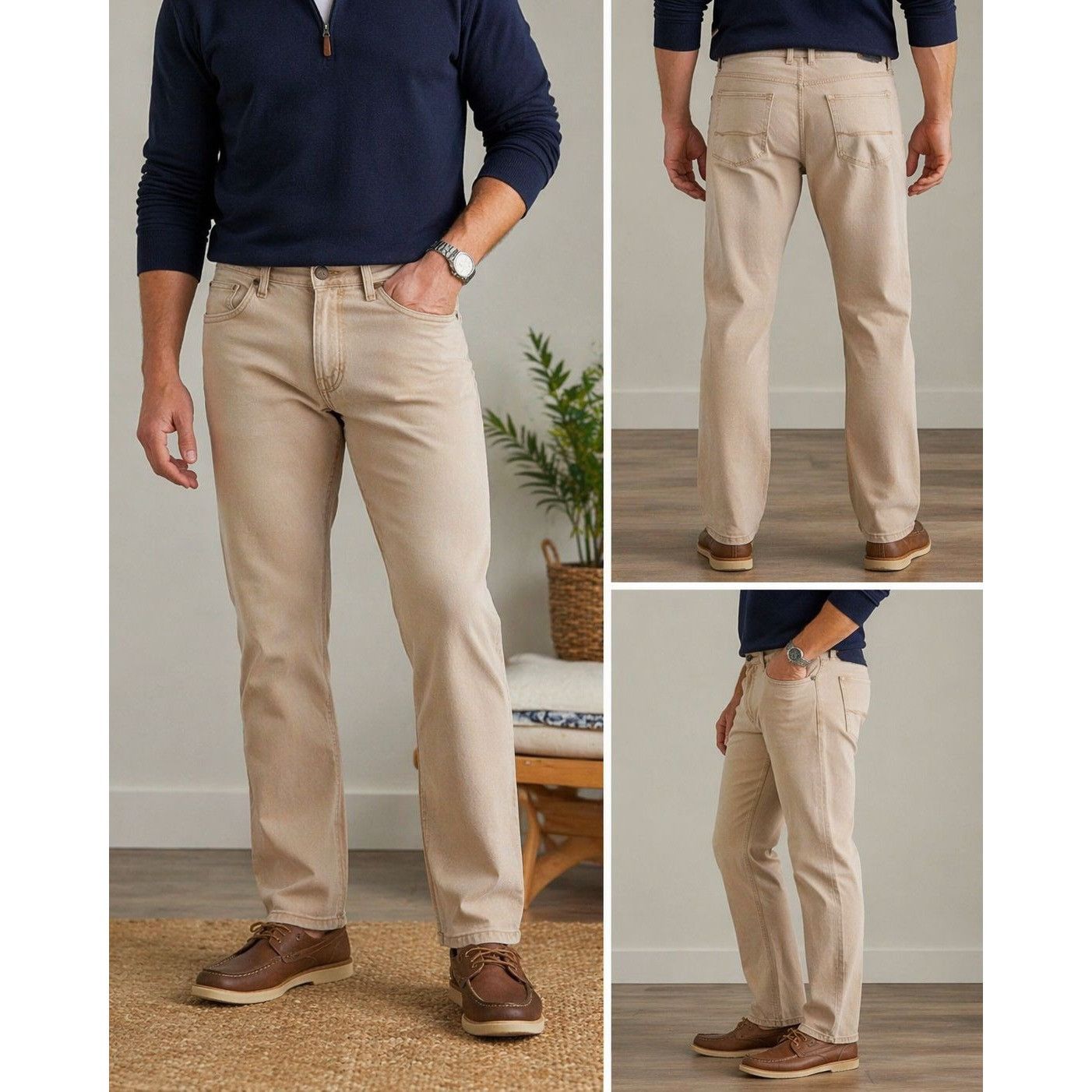 Tommy Bahama Tommy Bahama Twill Smith Authentic Jeans Dark Twill Straight Size US 34 / EU 50 - 1 Thumbnail