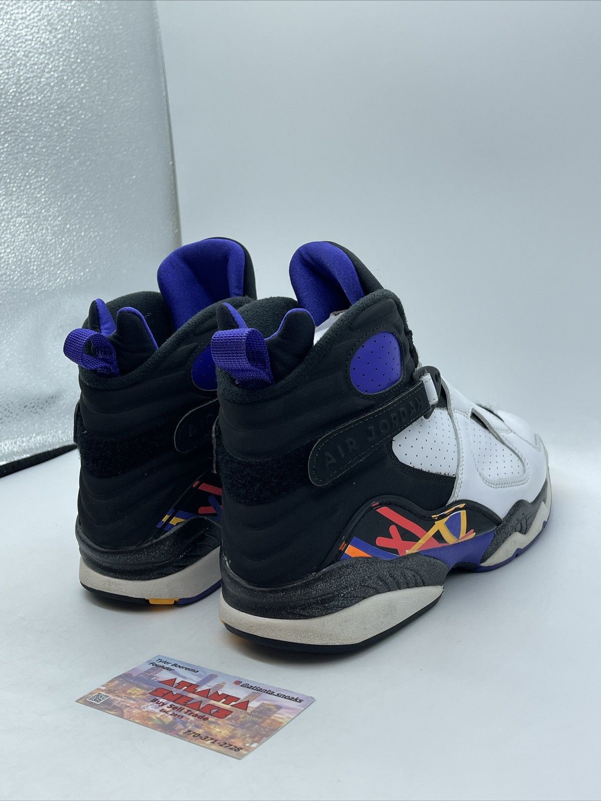 Jordan Brand Air Jordan 8 Three-peat Size US 8.5 / EU 41-42 - 5 Thumbnail