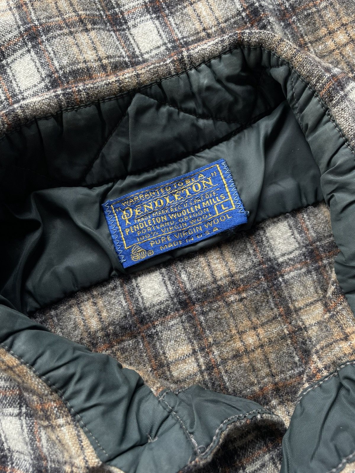 Pendleton Vintage 70’s Pendleton Wool shirt Size US L / EU 52-54 / 3 - 6 Thumbnail