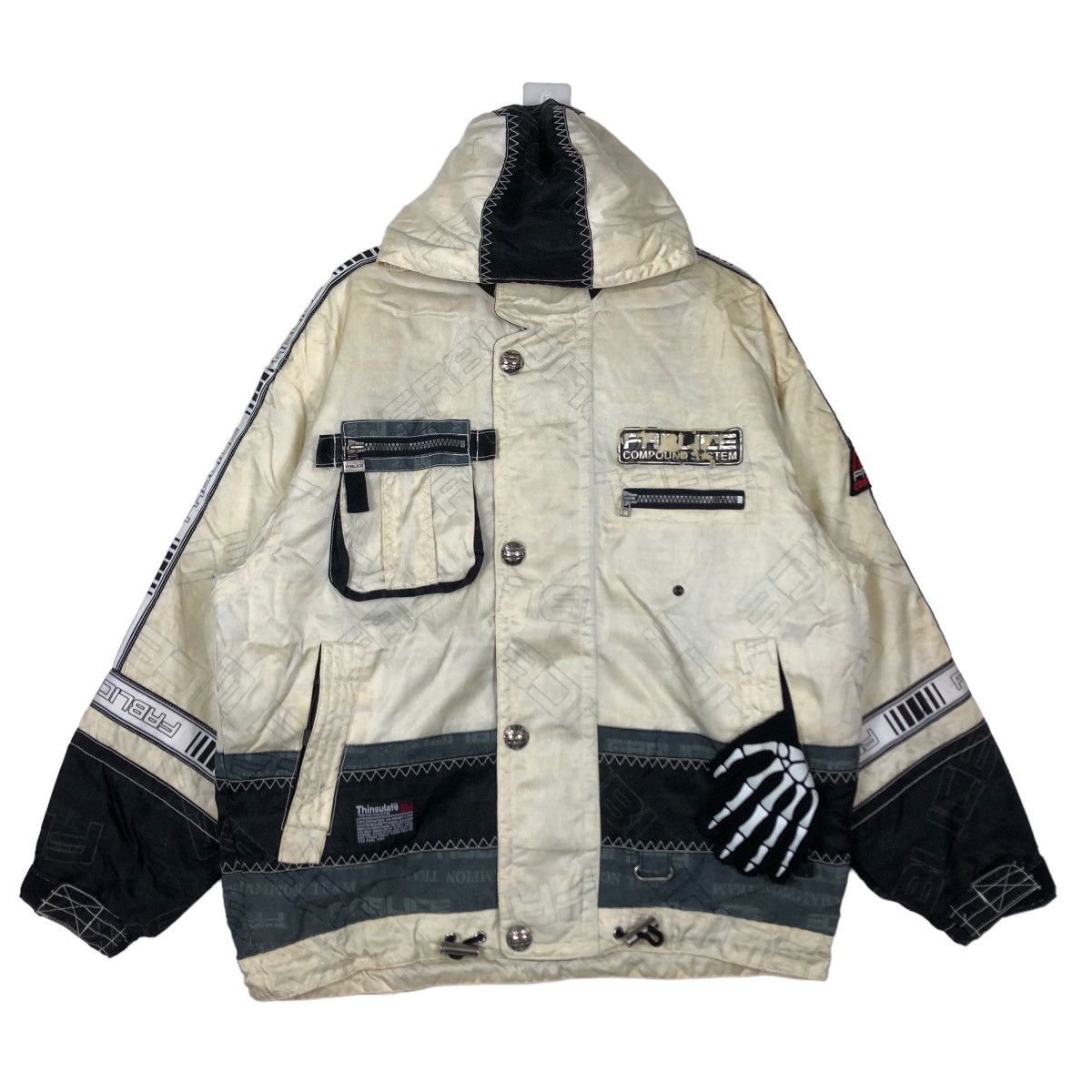 Japanese Brand 🔥90’s Fablice Vintage Ski Jacket Cargo Multi Pocket Size US L / EU 52-54 / 3 - 2 Thumbnail