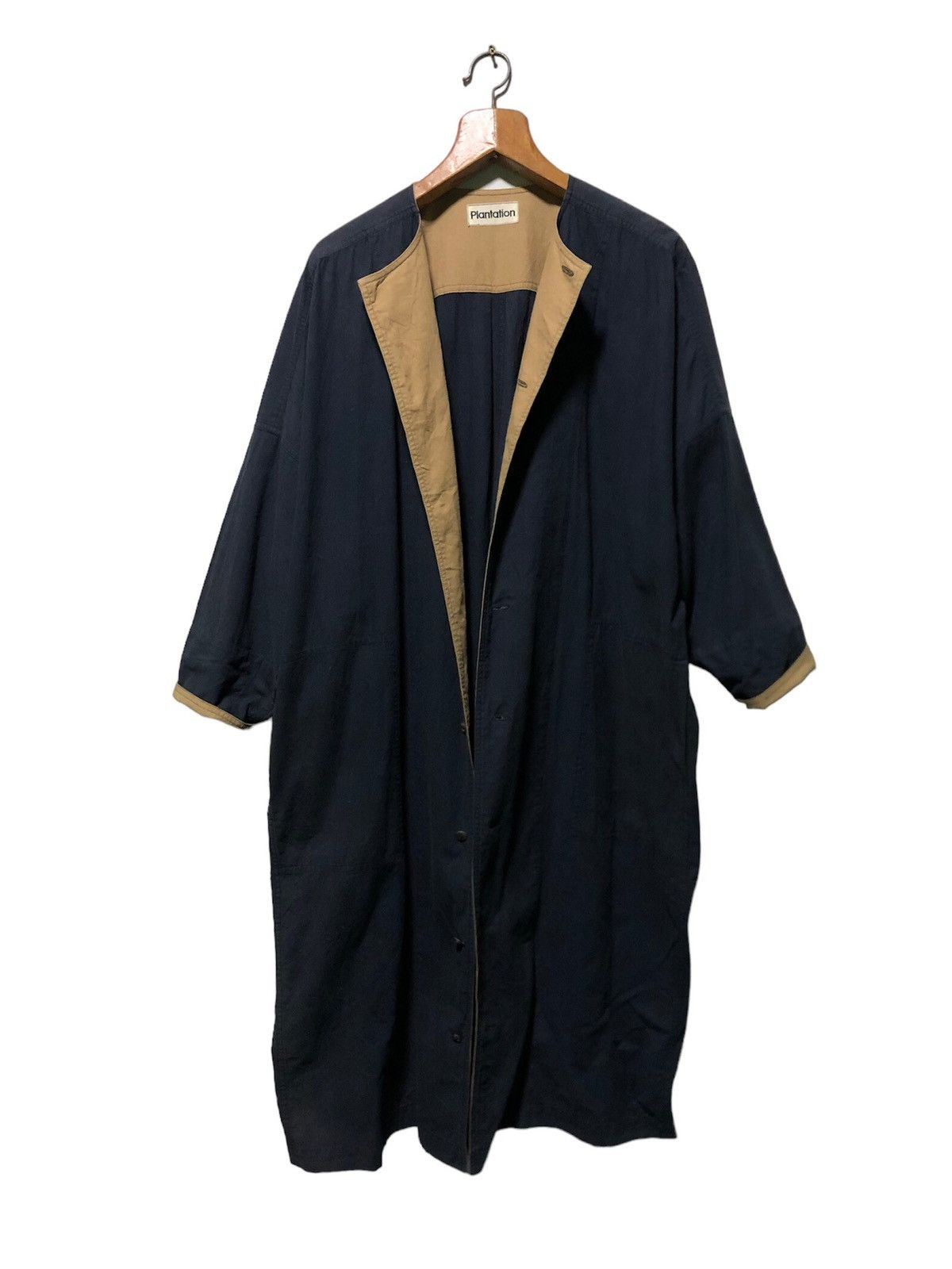 Issey Miyake Plantation by Issey Miyake Cotton Oversized Jacket Size US XL / EU 56 / 4 - 3 Thumbnail