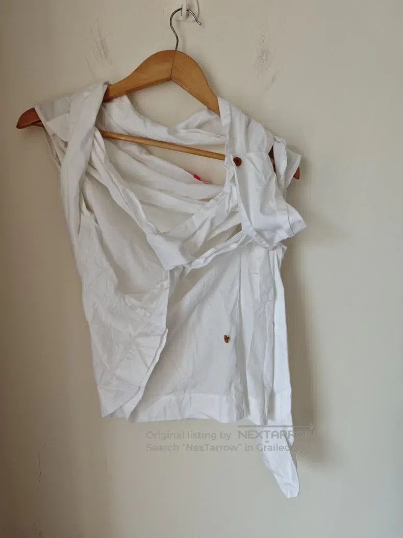 Vivienne Westwood Vivienne Westwood Asymmetric Scarf Top Size XS / US 0-2 / IT 36-38 - 1 Thumbnail