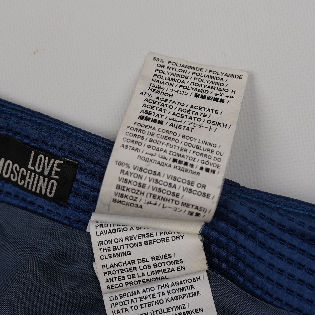 Love Moschino Love Moschino Mini Skirt Size 26" / US 2 / IT 38 - 6 Thumbnail
