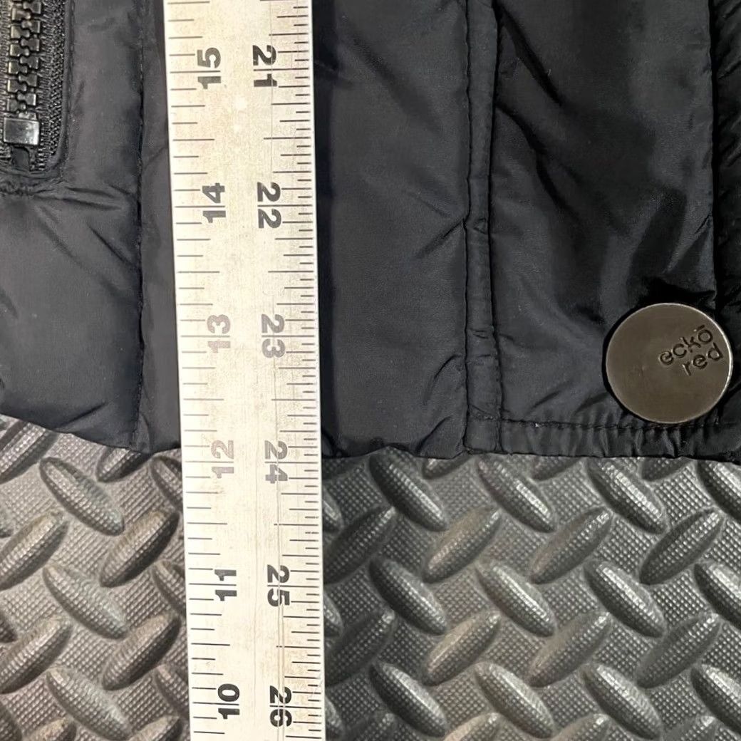 Vintage VINTAGE Ecko Red Jacket Medium Black Puffer Y2K Full Zip Outerwear Women's Size Size M / US 6-8 / IT 42-44 - 7 Thumbnail