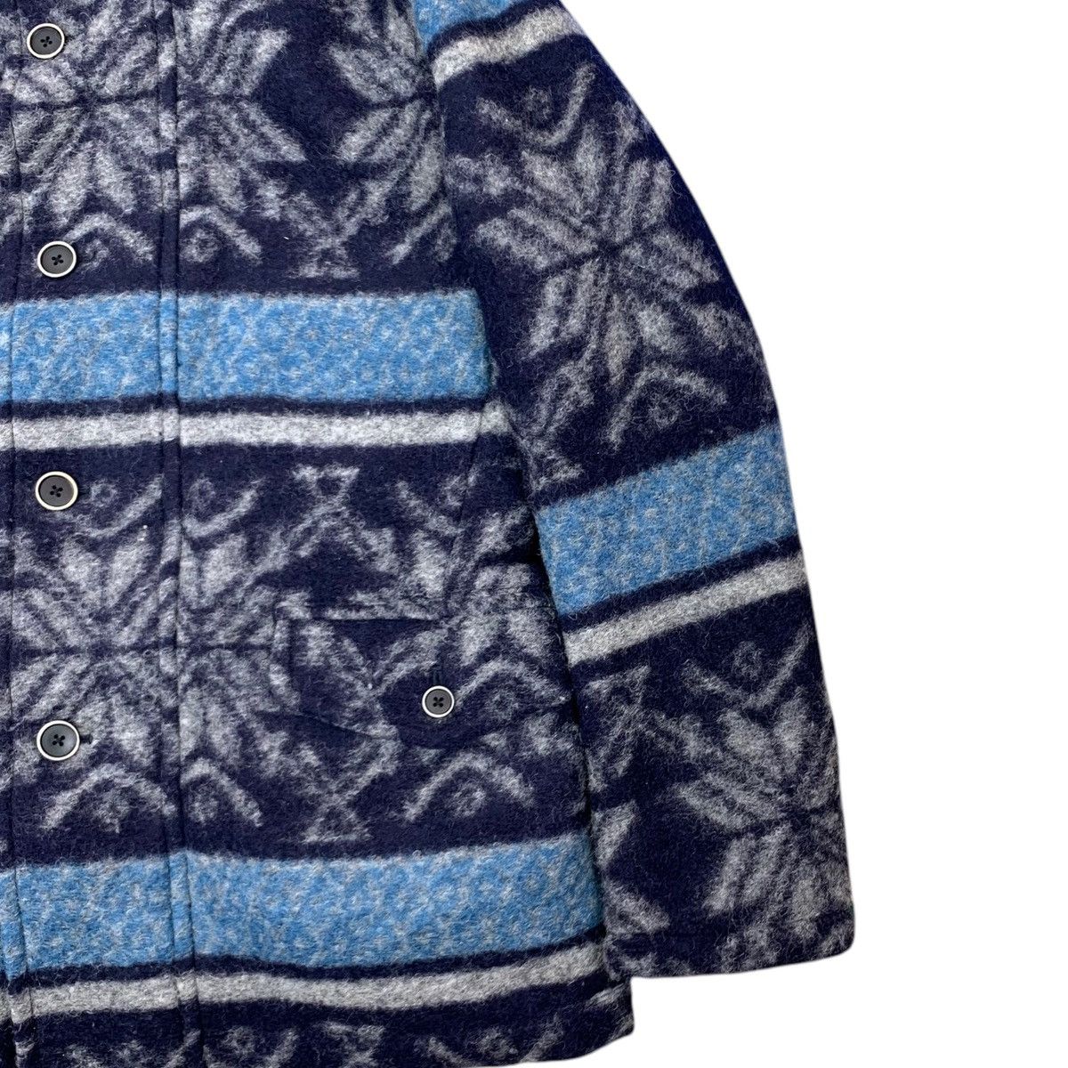 Beams Plus × Japanese Brand VINTAGE BEAM LIGHT NATIVE WOOL HOODIE COAT Size US L / EU 52-54 / 3 - 5 Thumbnail