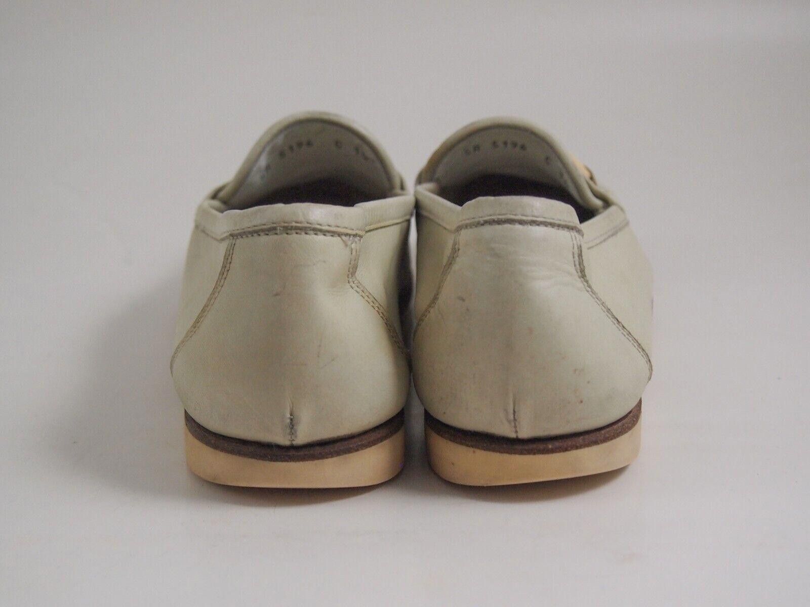 Salvatore Ferragamo Ferragamo Gancio Loafers Light Green Leather EU 40 US 10 C Size US 10 / IT 40 - 6 Thumbnail