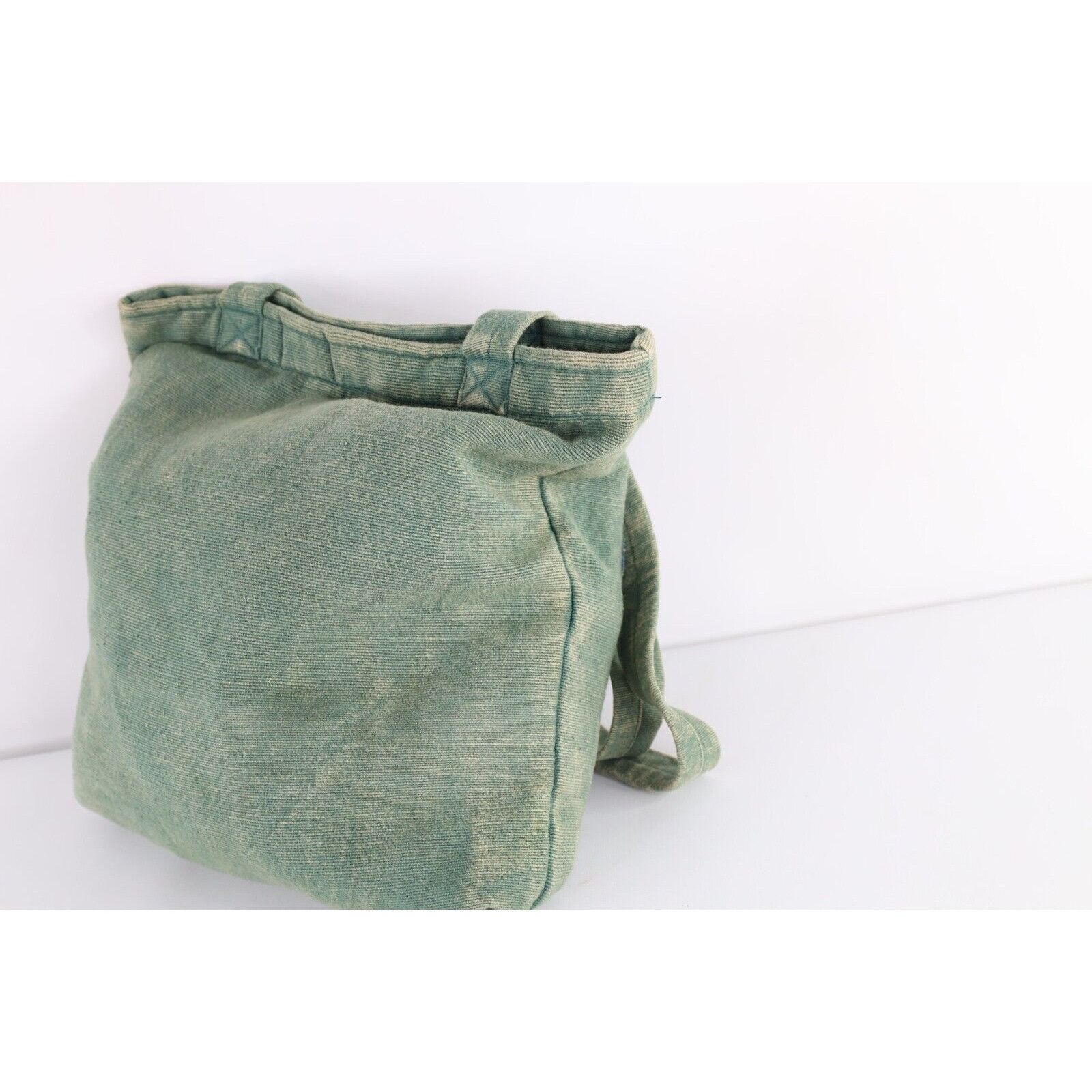 Vintage Vintage 90s Streetwear Faded Acid Wash Embroidered Owl Bag Size ONE SIZE - 6 Thumbnail