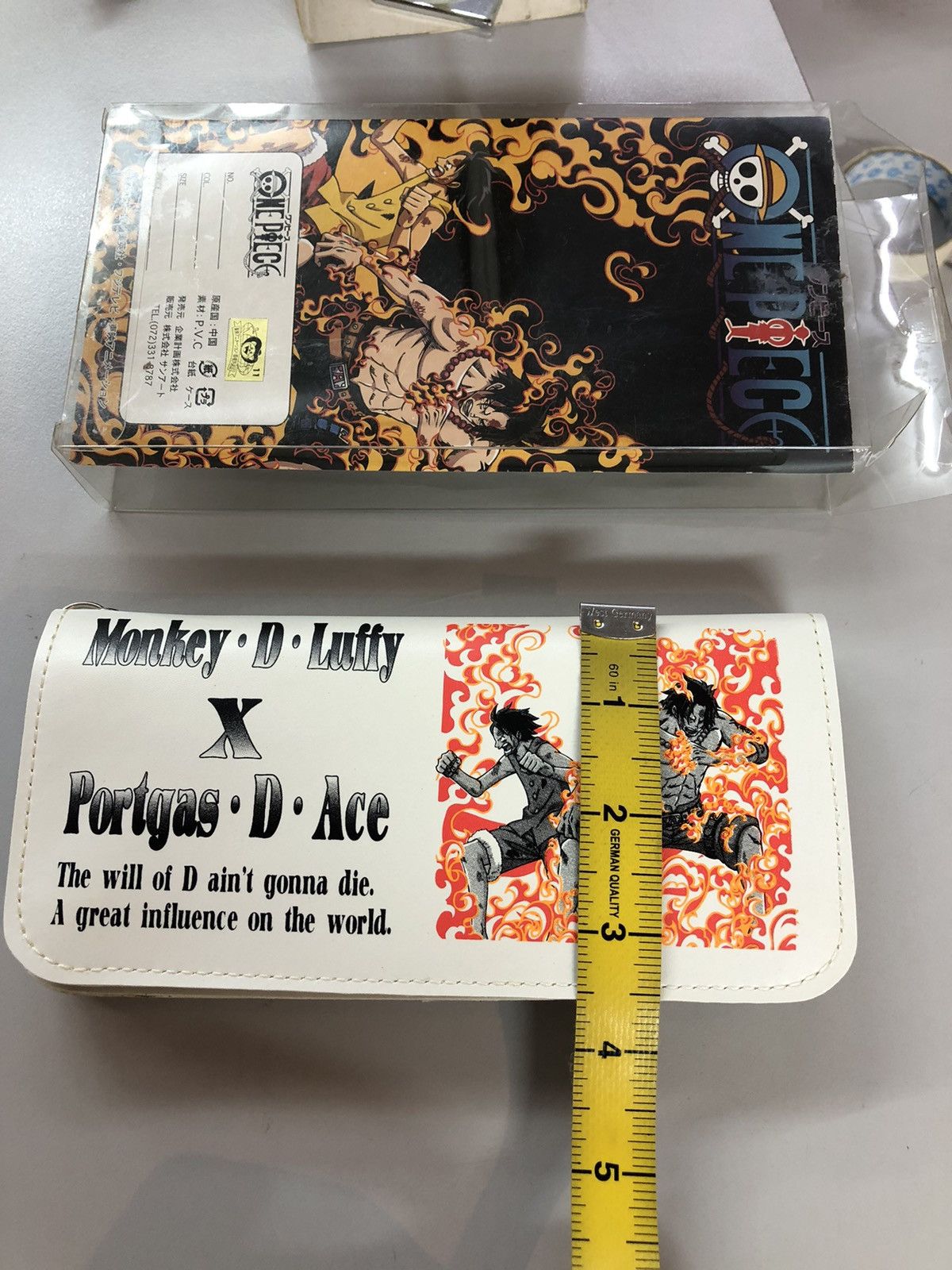 Anime × One Piece CHARACTER HERO MONKEY D LUFFY X PORTGAS D ACE LONG WALLET Size ONE SIZE - 10 Thumbnail