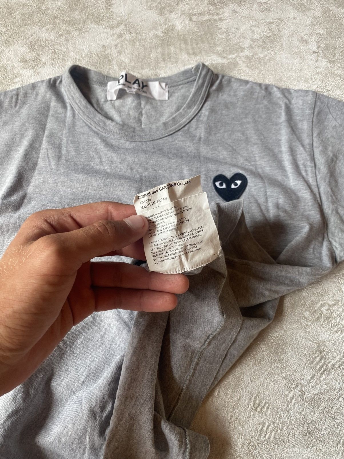 Comme des Garcons Crazy Comme Des Garcons tee Hype Y2K Size US S / EU 44-46 / 1 - 5 Thumbnail