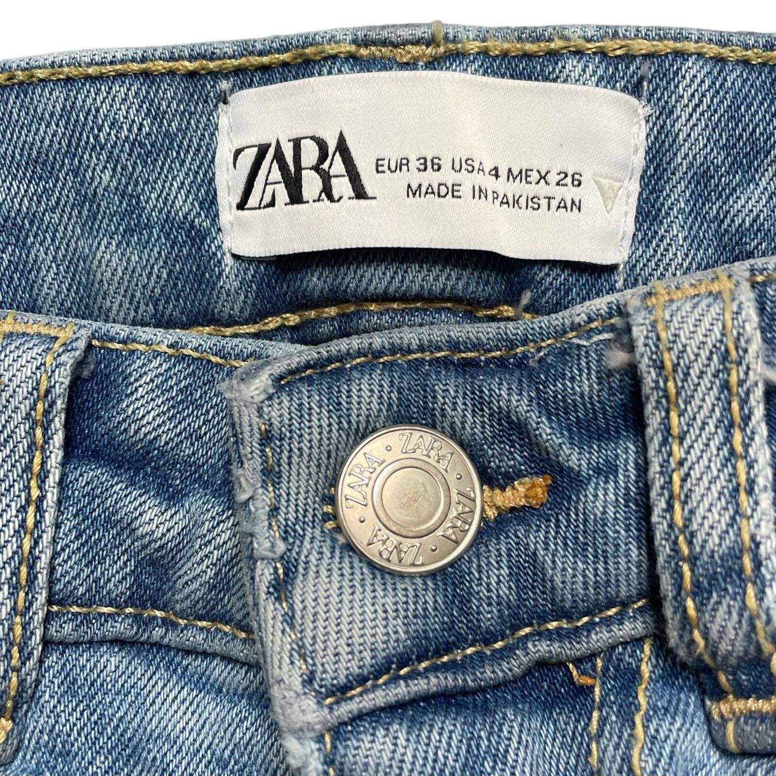 Zara Zara Jeans Size 27" / US 4 / IT 40 - 3 Thumbnail