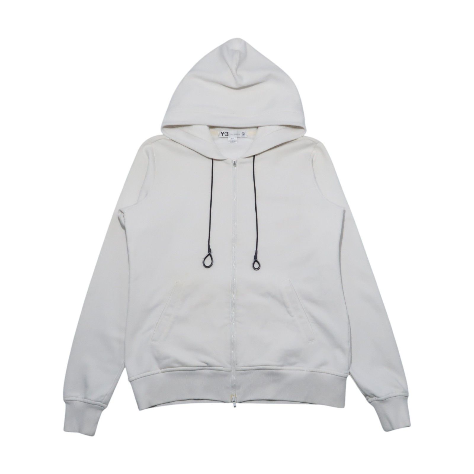 Adidas × Y-3 S/S 2008 Y-3 Yohji Yamamoto Big Logo Back Zip Hoodie Size US S / EU 44-46 / 1 - 1 Thumbnail