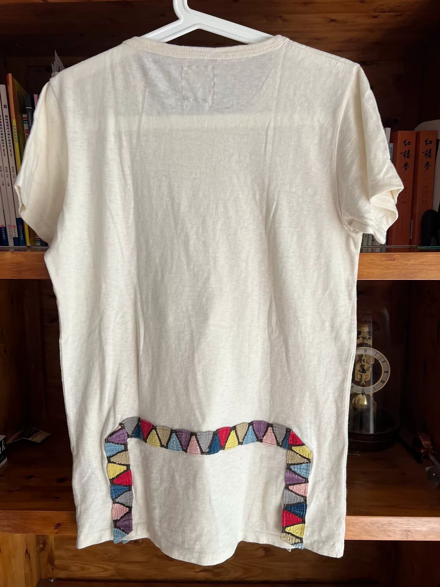 Visvim visvim Japanese Ethnic Webbing Beige T-shirt Size US M / EU 48-50 / 2 - 7 Thumbnail