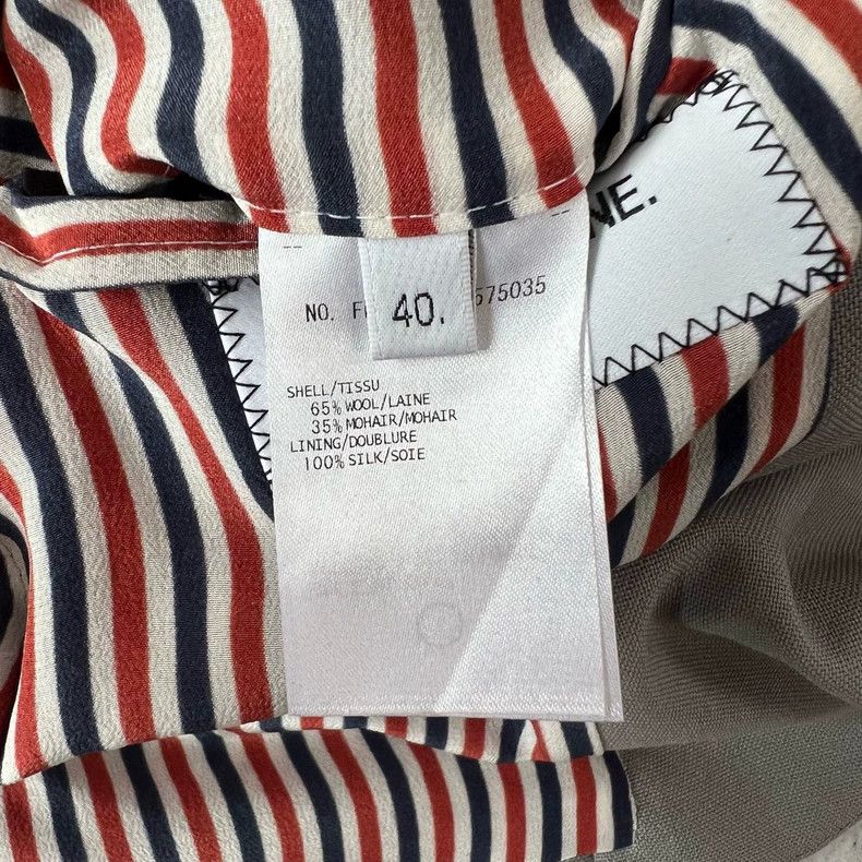 Thom Browne Thom BrowneA gray suit with stripes inside 2503-Nextarrow Size 40R - 8 Thumbnail