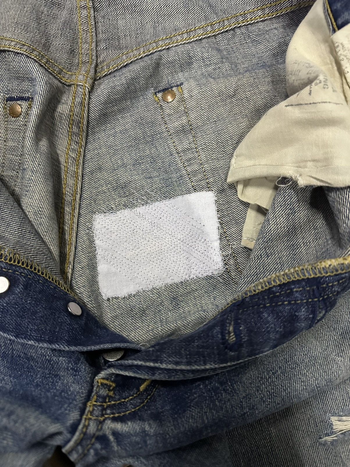 Levi's W30 L31 🔥90’s Vintage LEVI’S 503B Jeans Selvedge Distressed Size US 30 / EU 46 - 19 Thumbnail