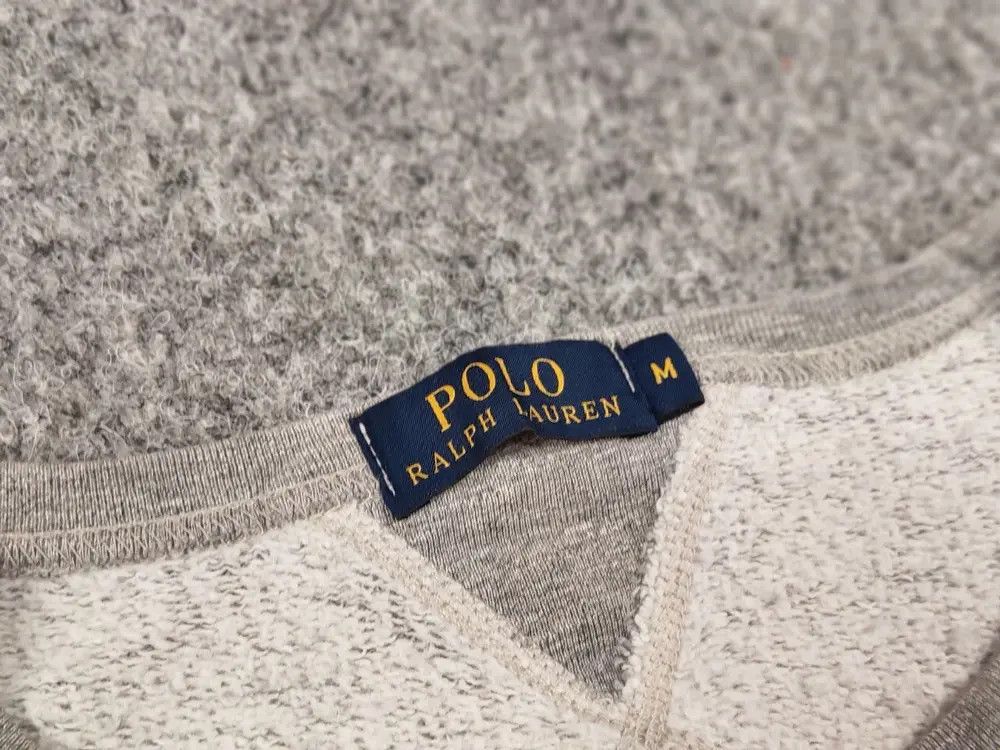 Polo Ralph Lauren Polo Ralph Lauren Flatiron N.Y. Logo Crew Check Sweatshirt Size US M / EU 48-50 / 2 - 9 Thumbnail