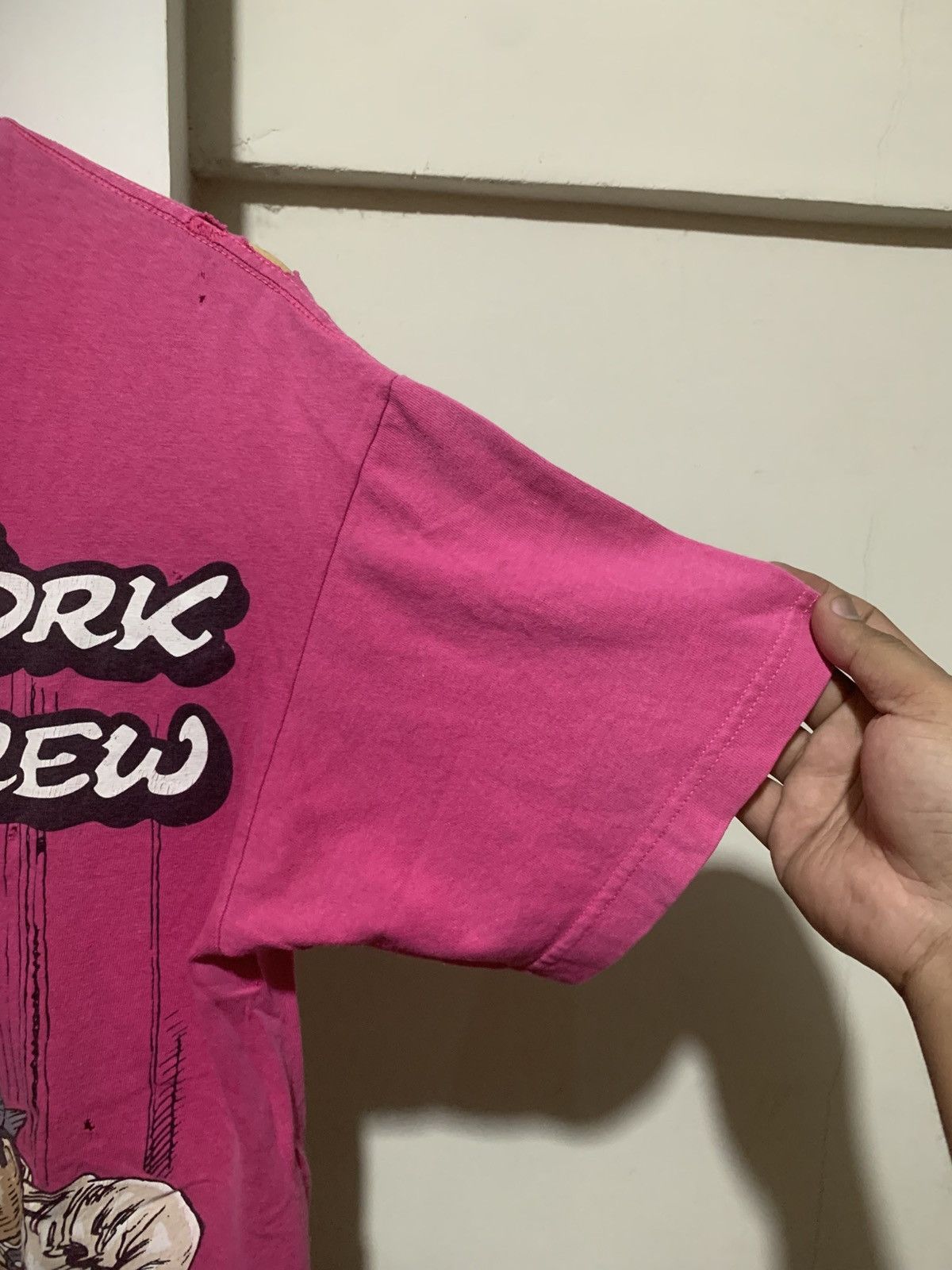 Stussy Vintage Stussy x Pound Stu York Crew Super Distressed Tee Size US M / EU 48-50 / 2 - 3 Thumbnail
