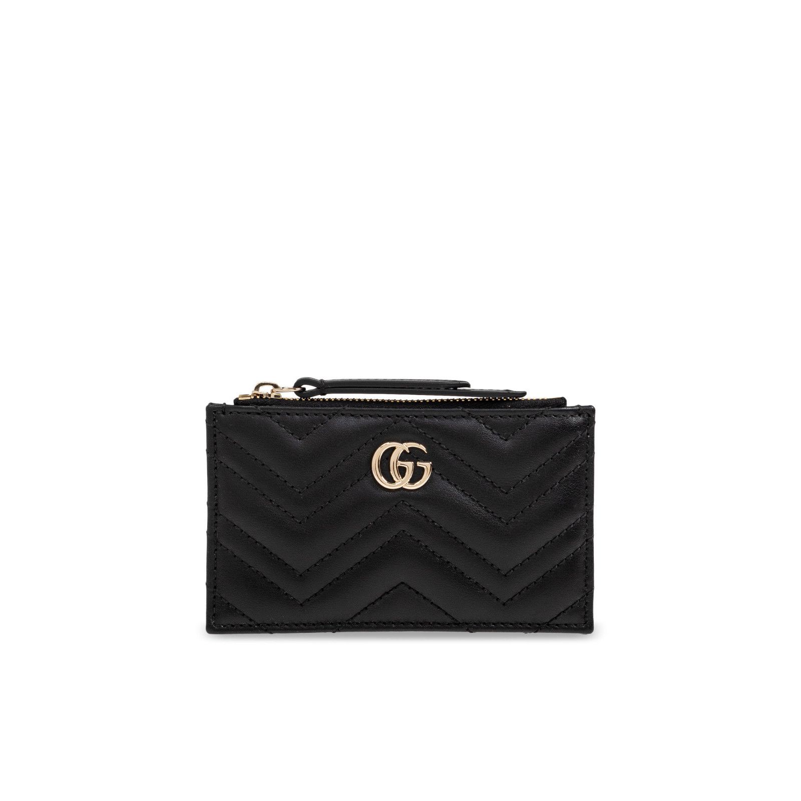 Gucci GUCCI Double G Black Card Holder New & Authentic Size ONE SIZE - 1 Thumbnail
