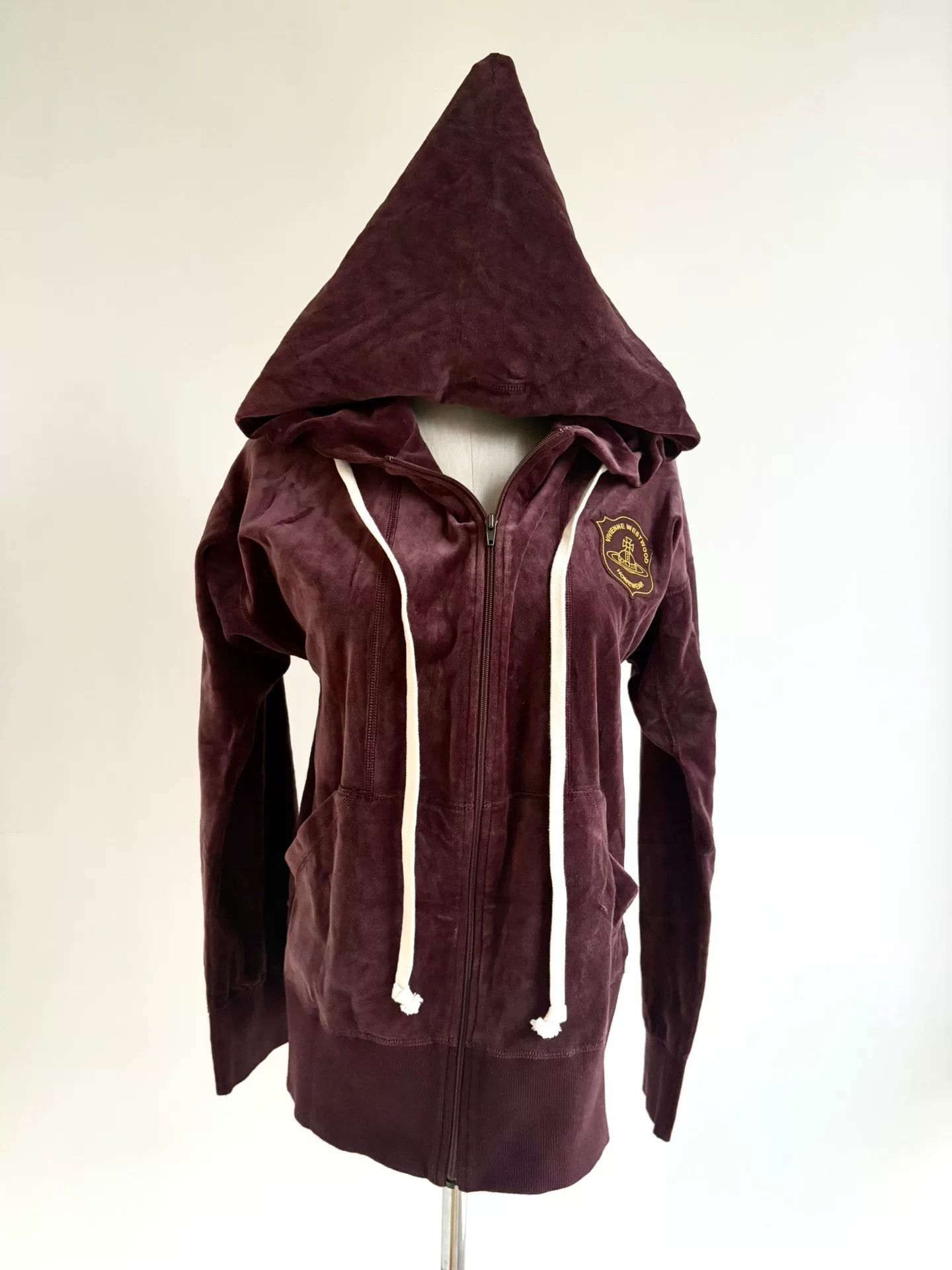 Vivienne Westwood vivienne westwood burgundy velvet witch hooded sweatshirt Size M / US 6-8 / IT 42-44 - 1 Thumbnail