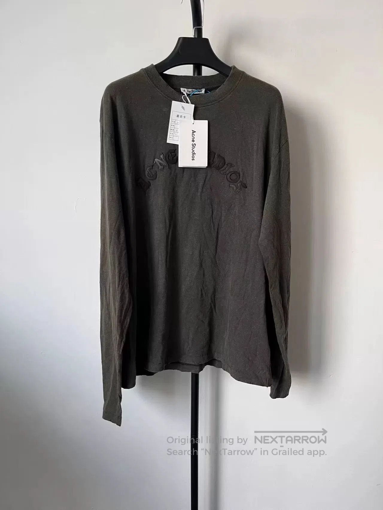 Acne Studios Oversized Long Sleeve T.