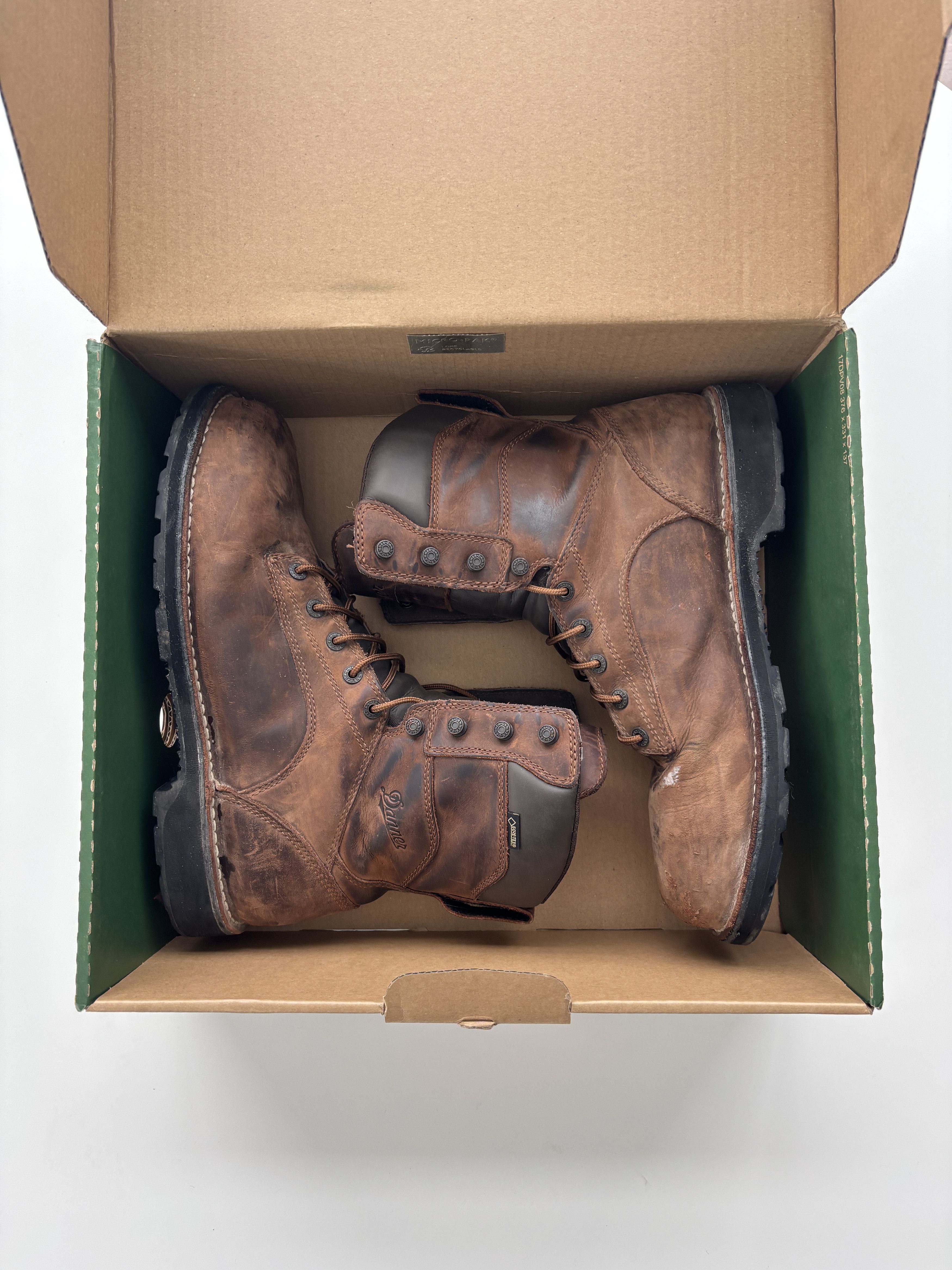 Danner Workman 8" Waterproof Steel Toe Work Boot Size US 12 / EU 45 - 7 Thumbnail