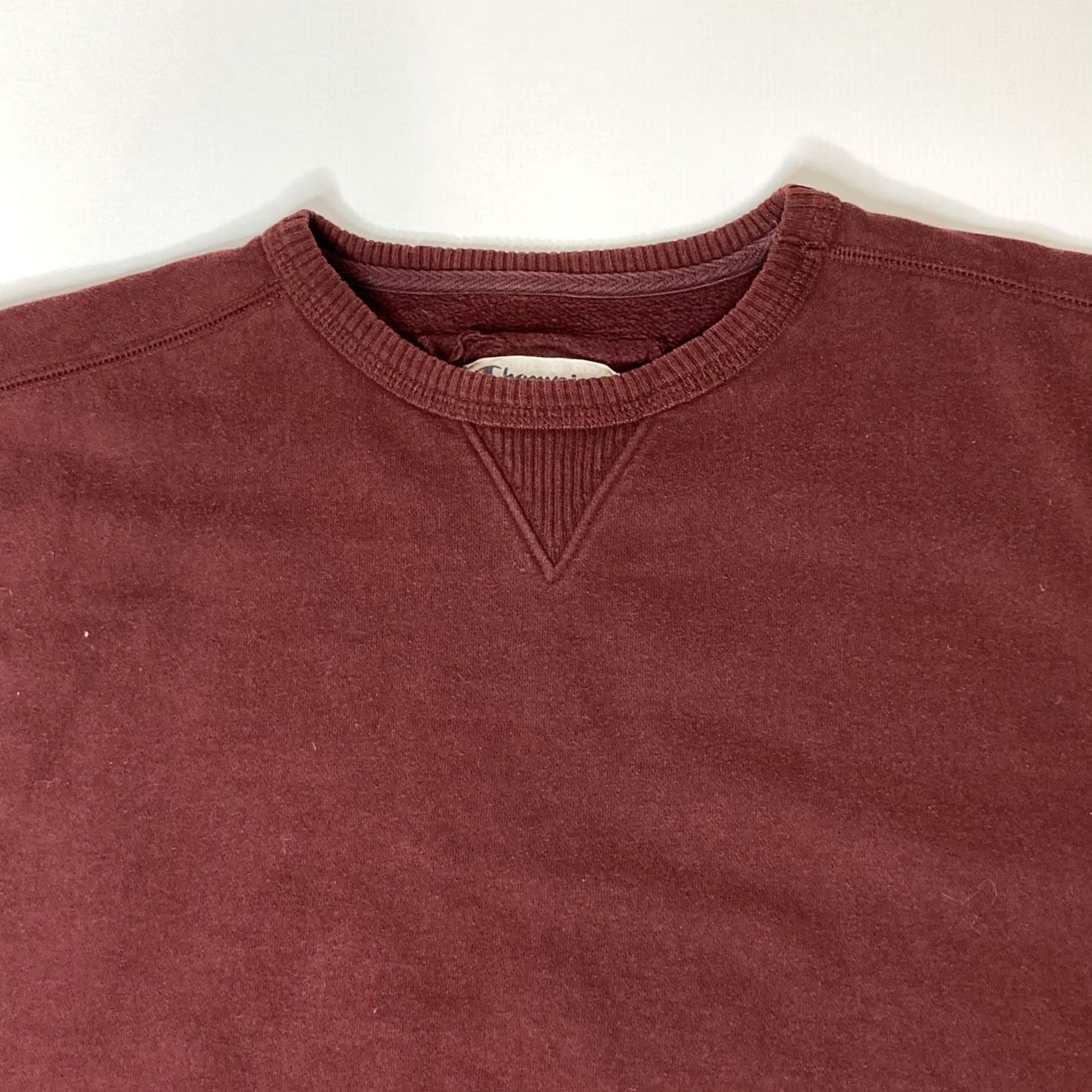 Champion VINTAGE Champion 1919 Sweatshirt Maroon Crew Neck Pullover Sweatshirt Mens M Red 90s Theme Grest? Size US M / EU 48-50 / 2 - 3 Thumbnail
