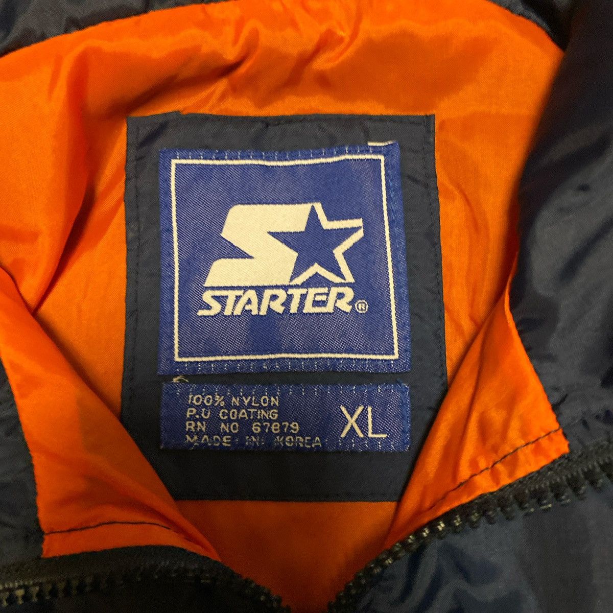 Starter Rare Vintage 90s Starter Syracuse Windbreaker Jacket Mens XL Size US XL / EU 56 / 4 - 5 Thumbnail