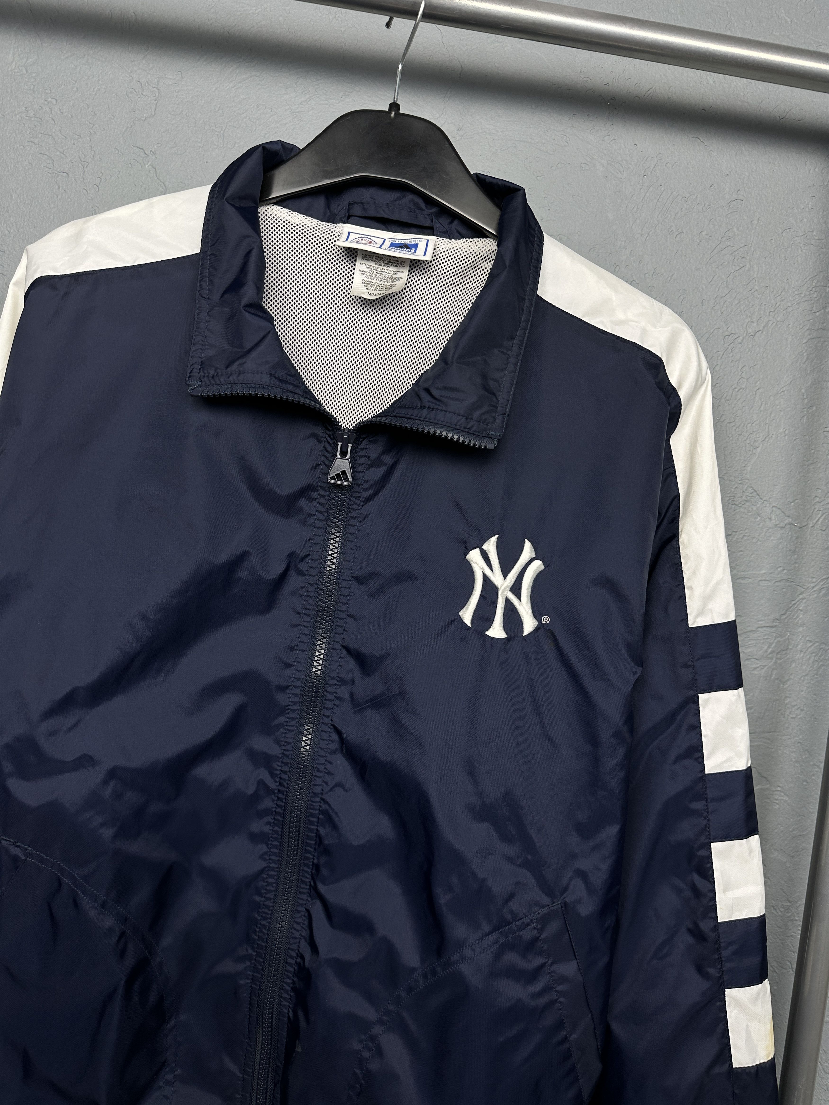 New York Yankees Adidas New York Yankees Vintage Track Top Jacket Size US M / EU 48-50 / 2 - 2 Thumbnail