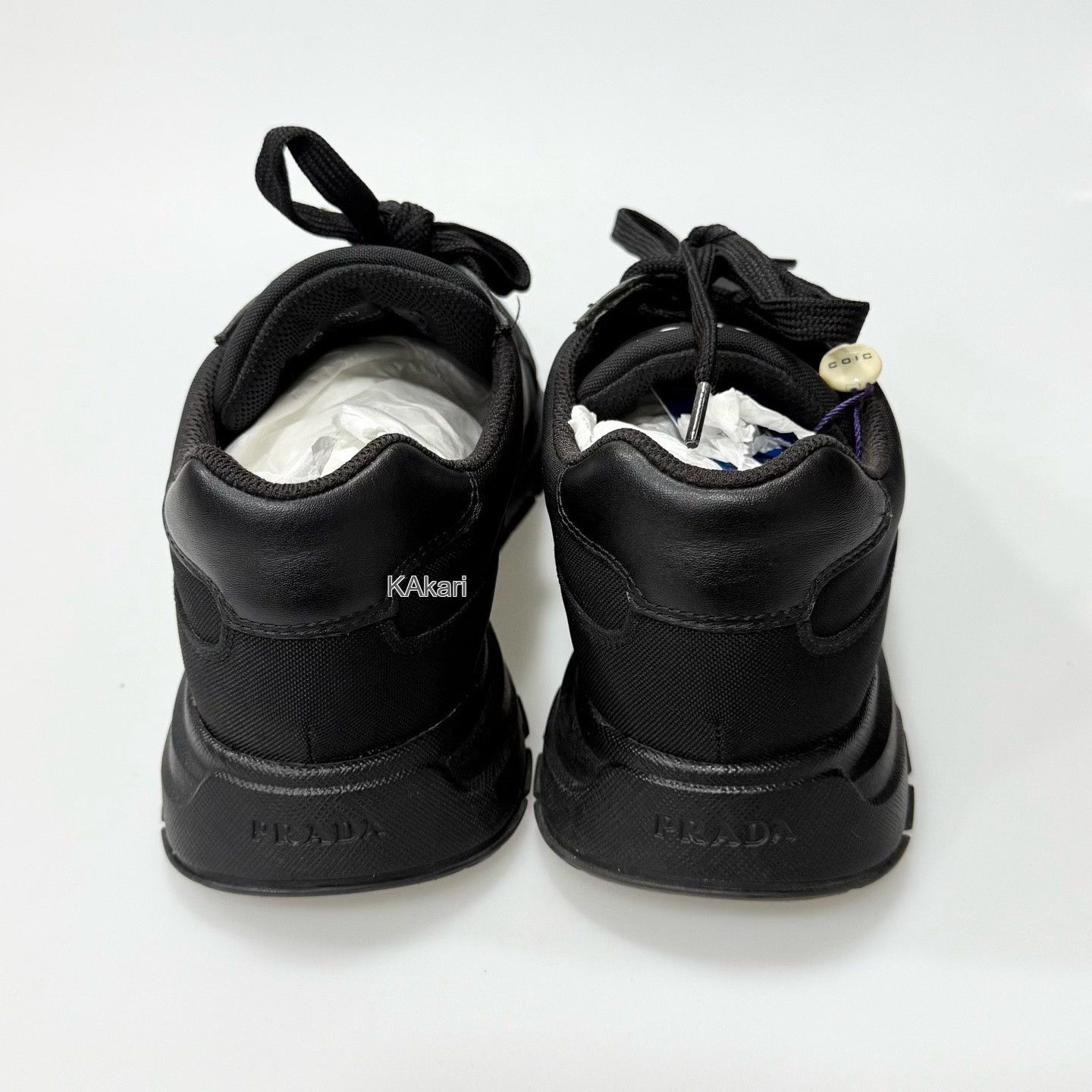 Prada Prada Black Casual Shoes Size US 7.5 / EU 40-41 - 5 Thumbnail