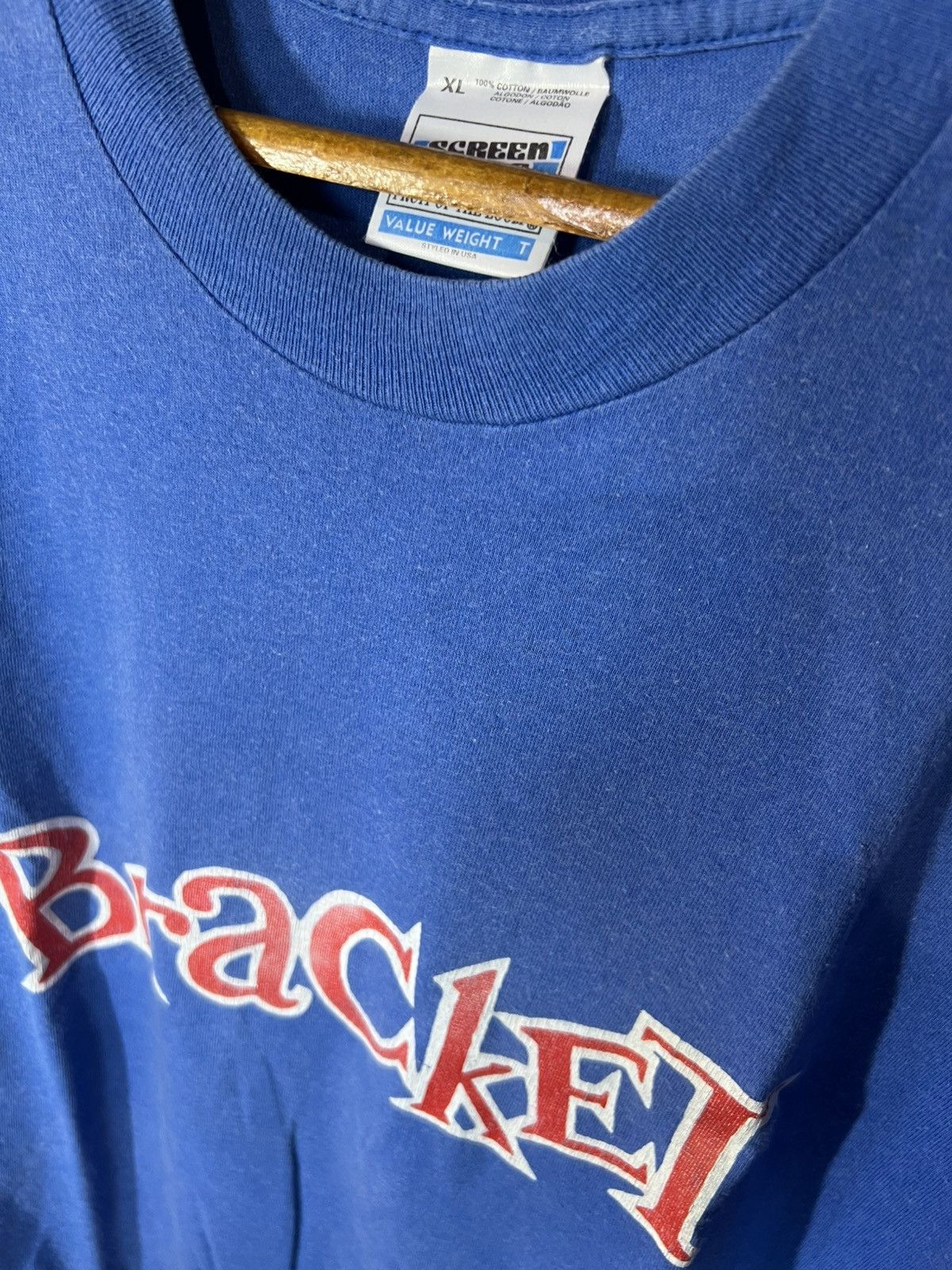 Band Tees Bracket vintage shirt 90s fat wreck Size US XL / EU 56 / 4 - 2 Thumbnail
