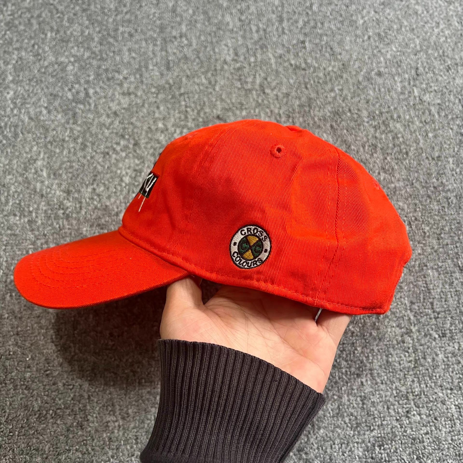 Cross Colours Cross Colours Embroidered Curved Brim Baseball Cap Q7 Size ONE SIZE - 9 Thumbnail