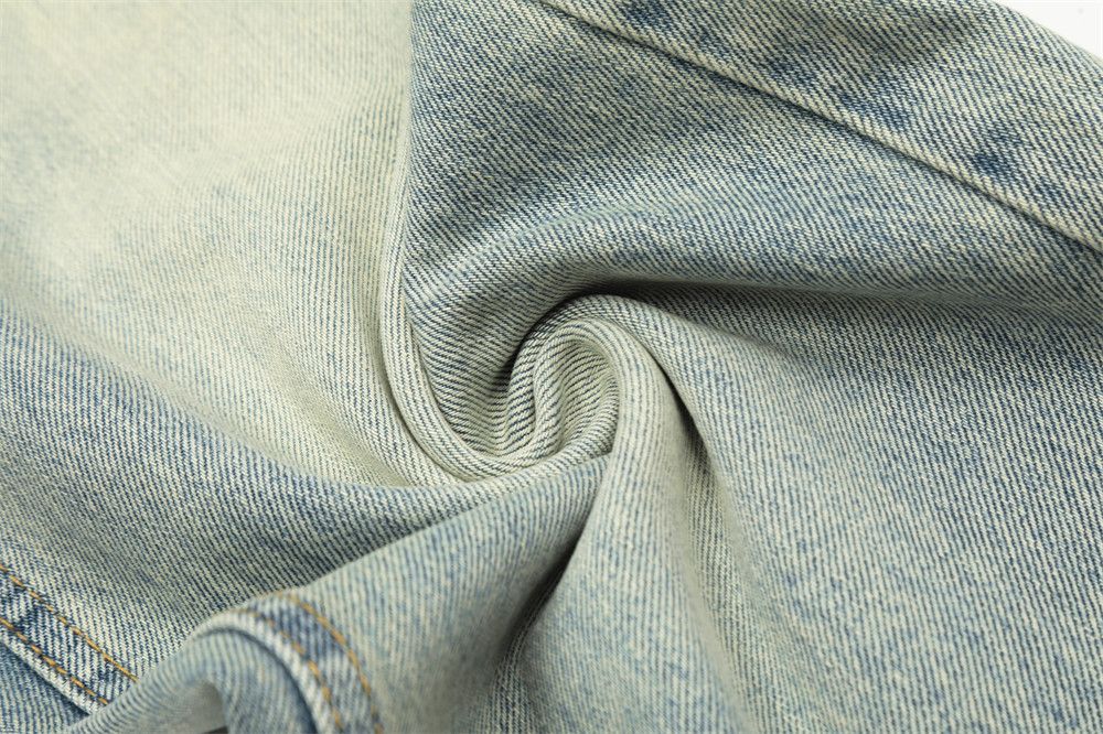 Japanese Brand × Jean Distressed loose versatile casual retro light washed jeans Size US 32 / EU 48 - 5 Thumbnail