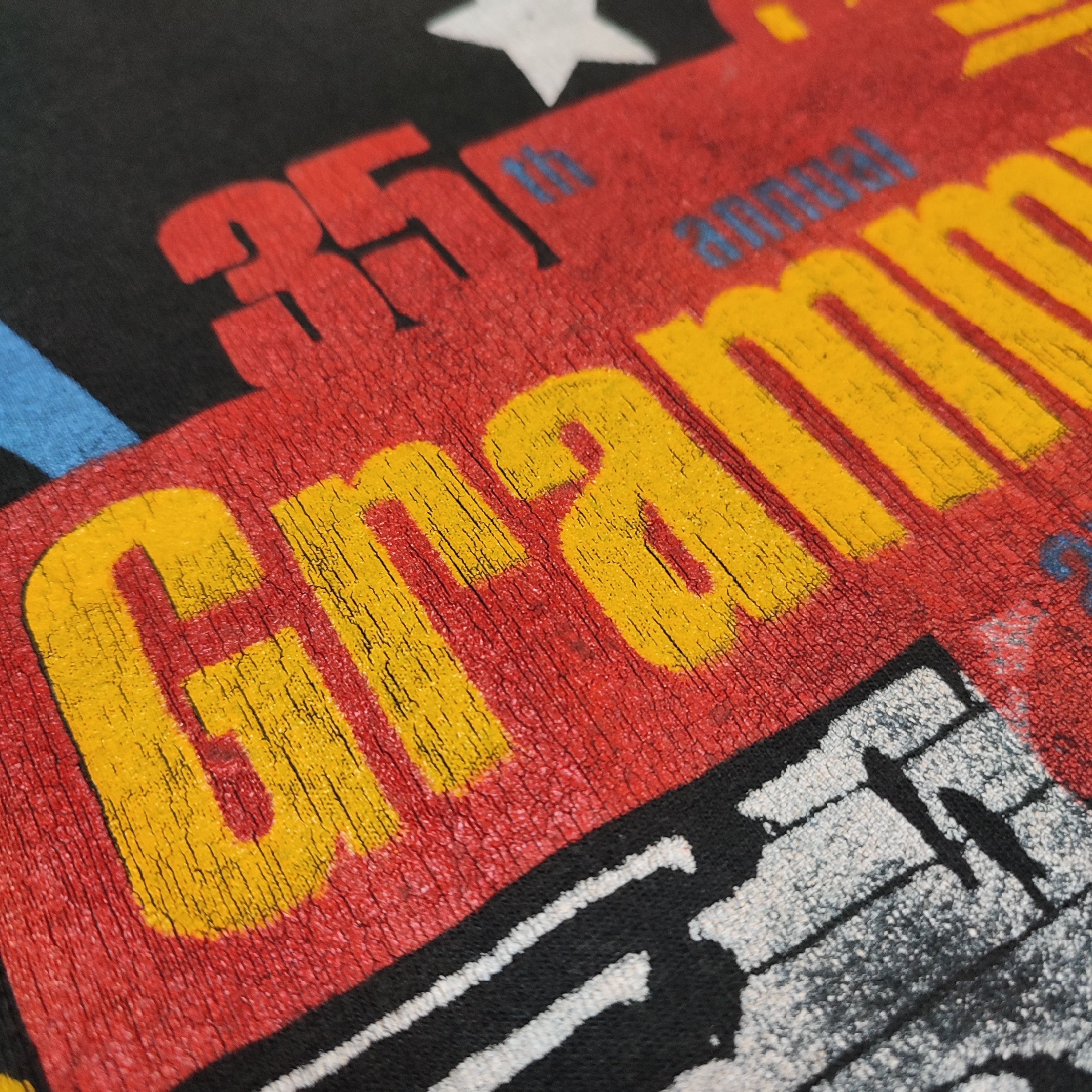Vintage :🔥RARE🔥 Vintage 1993 Grammy Awards T-Shirt T-shirt Size US XL / EU 56 / 4 - 4 Thumbnail
