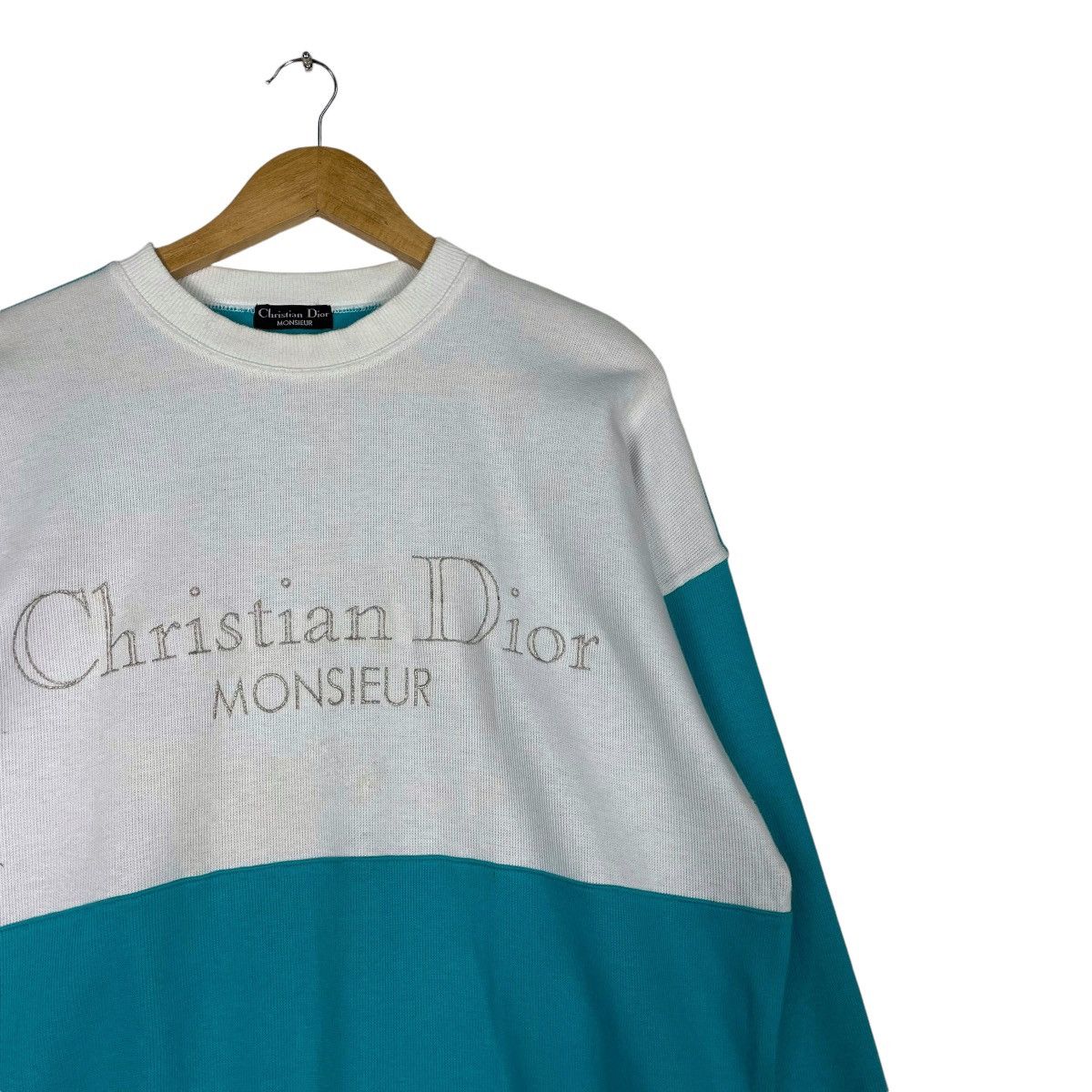 Christian Dior Monsieur × Vintage 💥90s CHRISTIAN DIOR SPORT CREWNECK PULLOVER SWEATSHIRT Size US L / EU 52-54 / 3 - 5 Thumbnail
